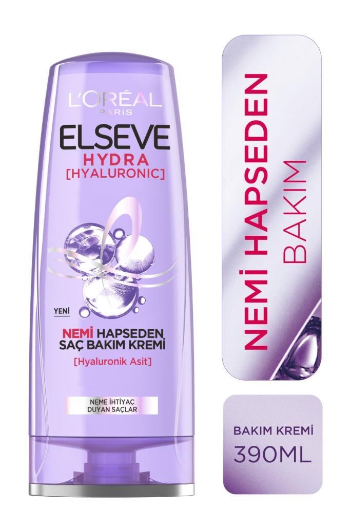 Elseve Hydra [Hyaluronic] Nemi Hapseden Saç Bakım Kremi 360 ml