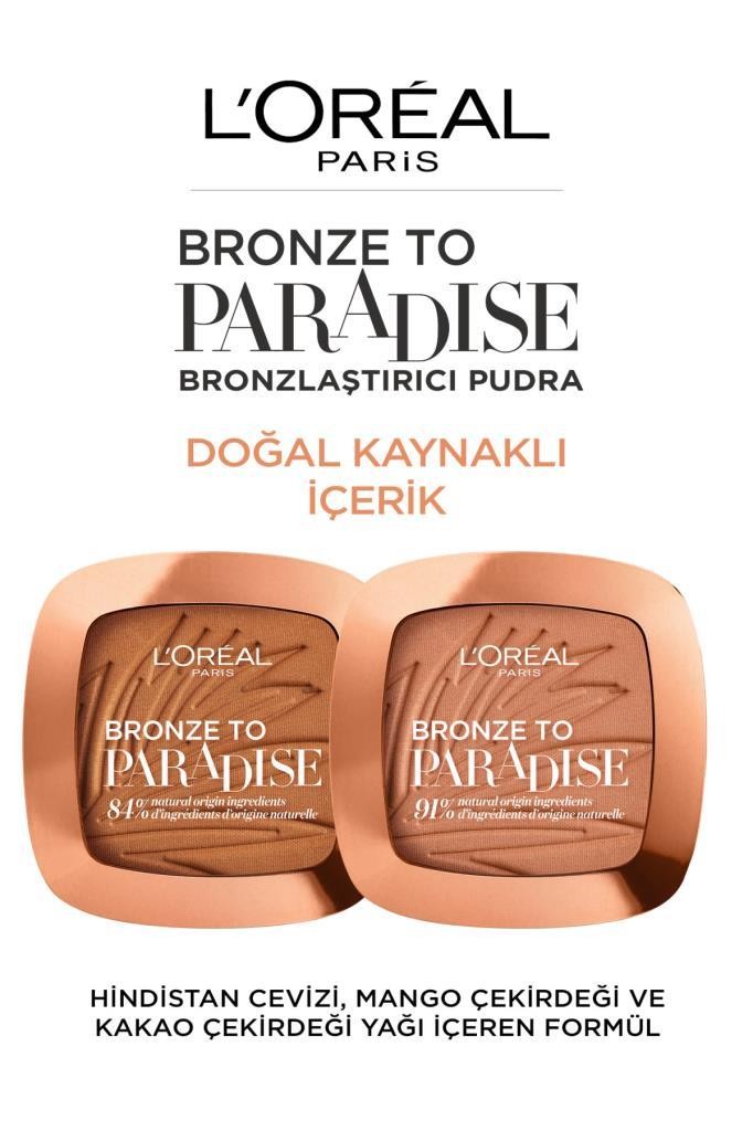 L'Oréal Paris Bronze to Paradise Mat Bronzlaştırıcı Pudra 02 Baby One More Tan