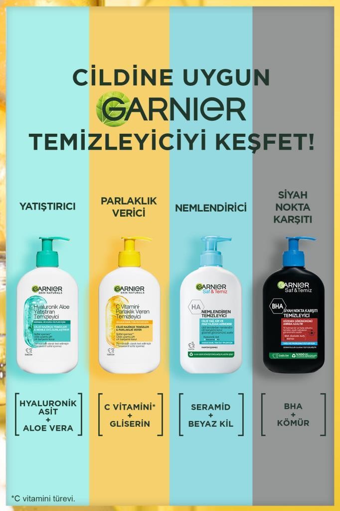 C Vitamini Parlaklık Veren Temizleyici 250 ML