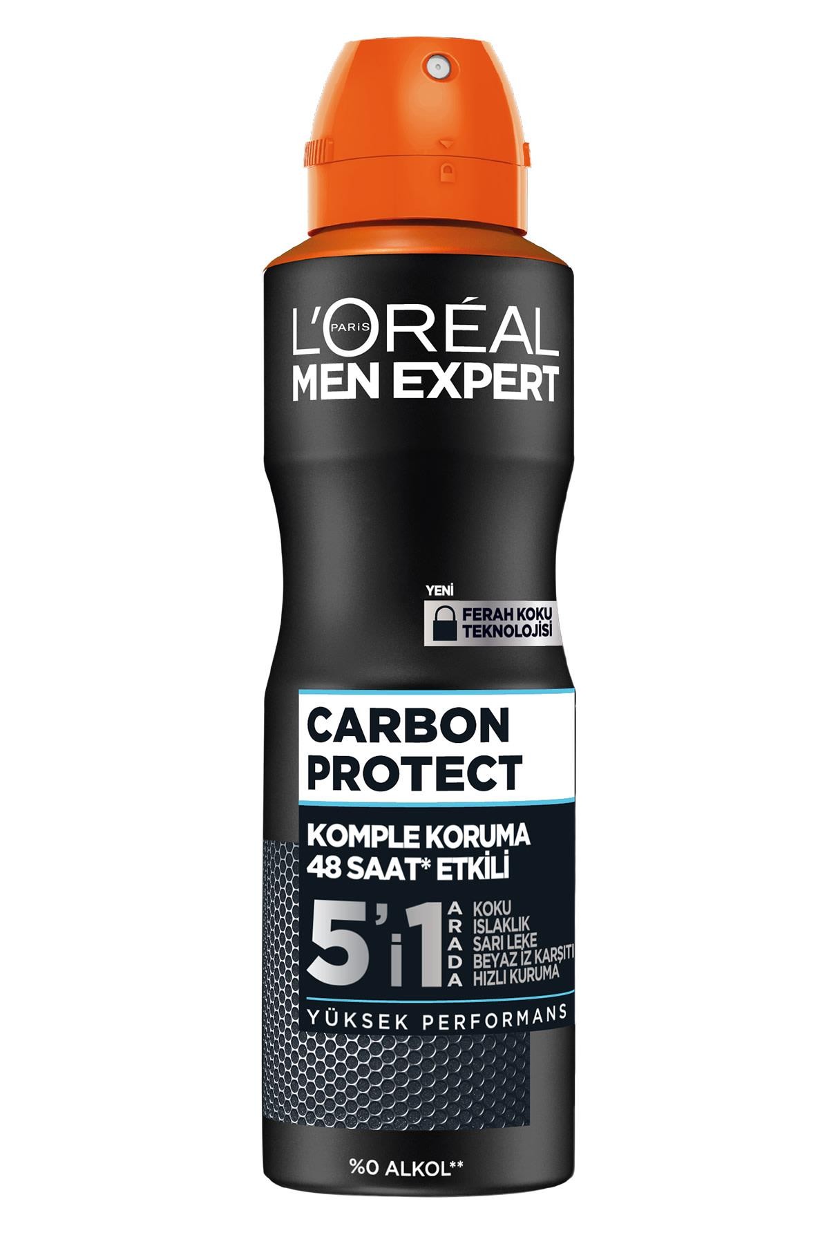 Carbon Protect Anti Perspirant 5'i 1 Arada Erkek Sprey Deodorant 150ml