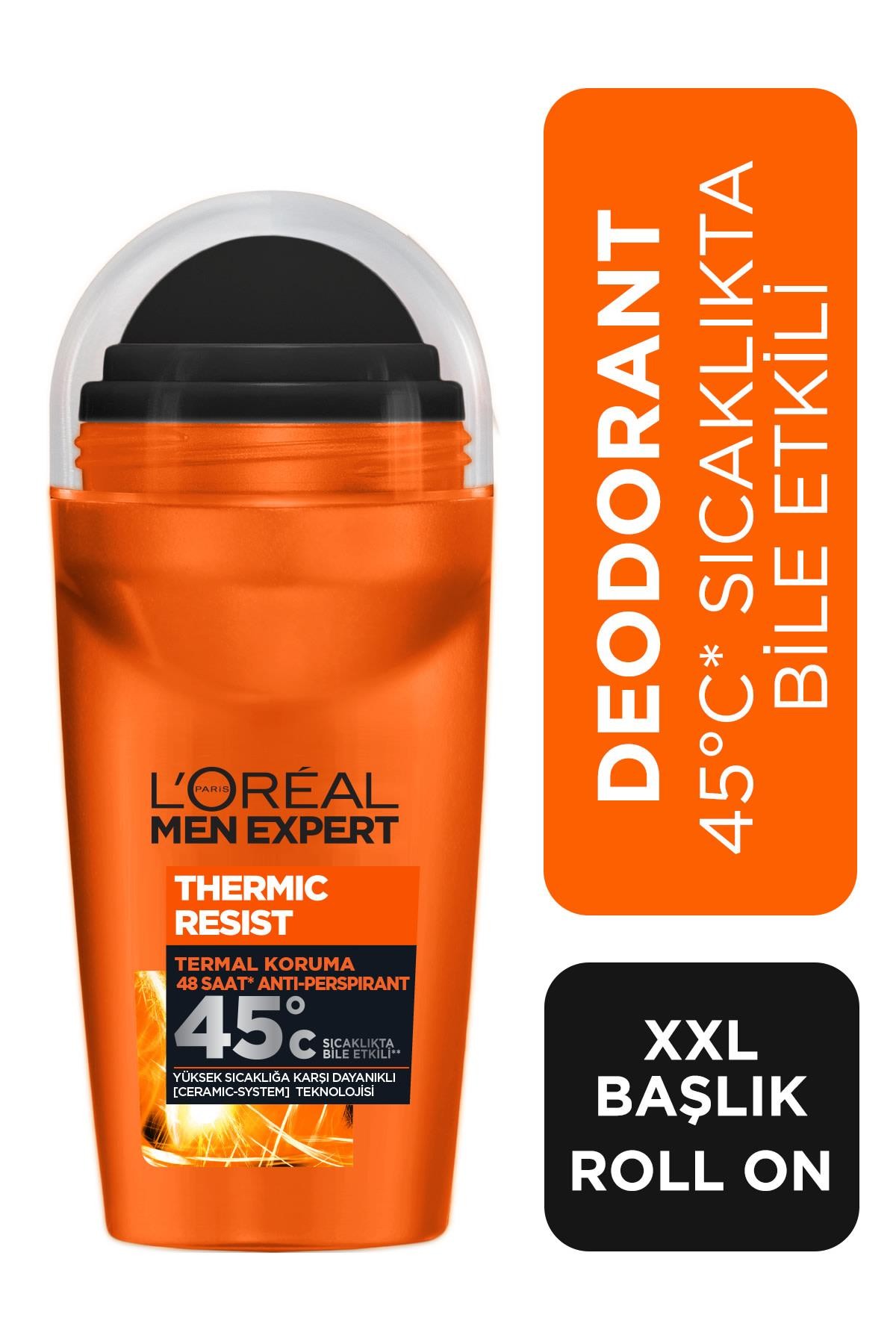 Thermic Resist Anti Perspirant Yüksek Sıcaklıkta Etkili Erkek Roll On Deodorant 50ml