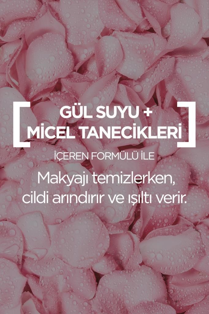 Garnier Micellar Gül Suyu Kusursuz Makyaj Temizleme & Işıltı 400ML