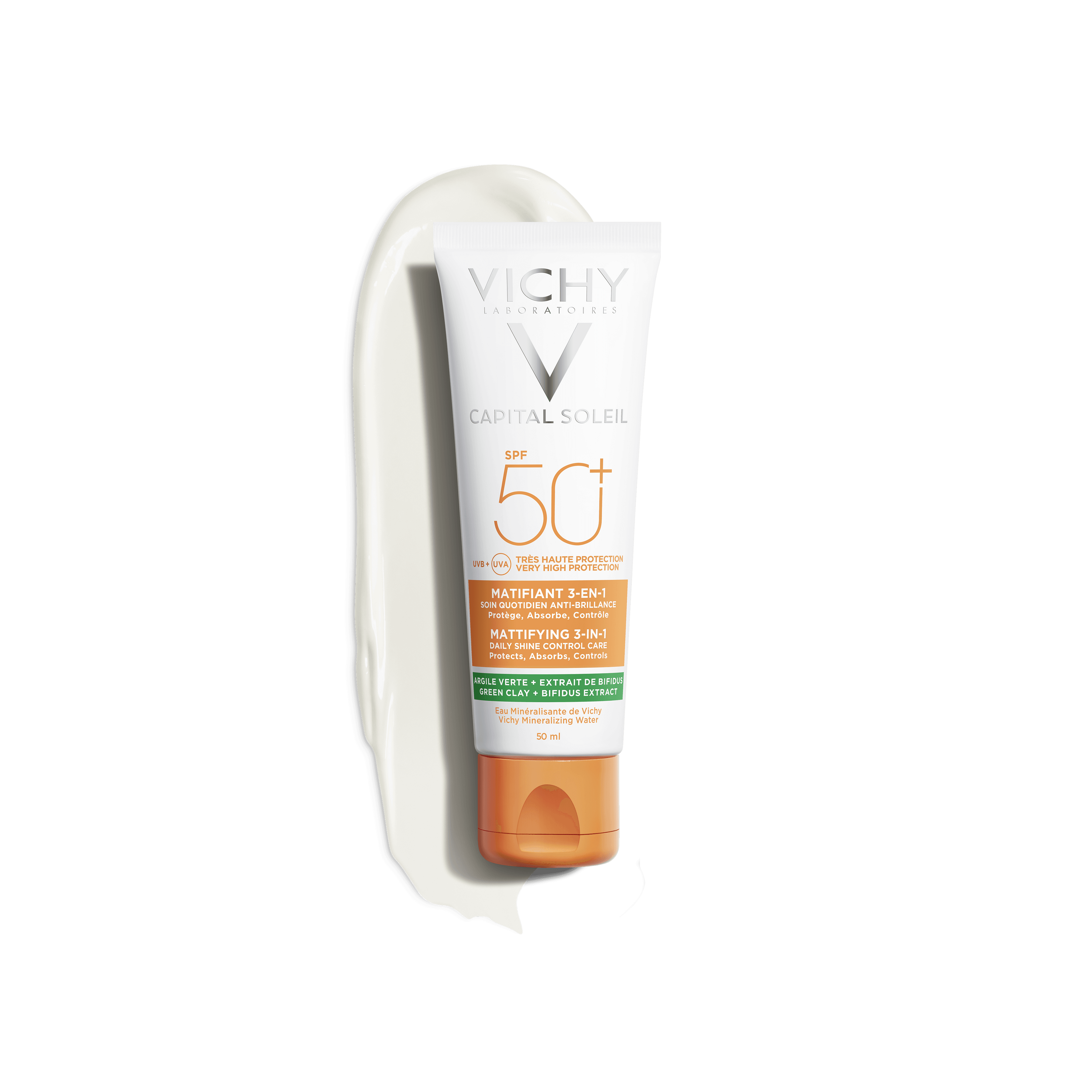 Vichy Capital Soleil - Çok Yüksek Korumalı Matlaştırıcı Yüz Güneş Kremi SPF 50+