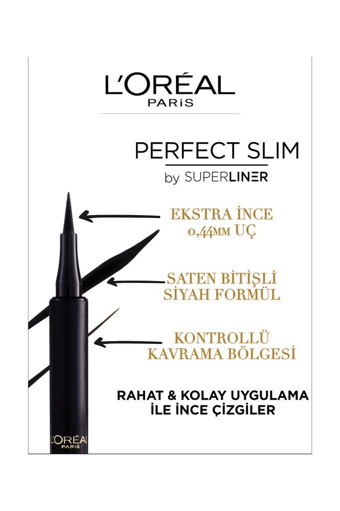 L'Oréal Paris Perfect Slim by Superliner Siyah Eyeliner