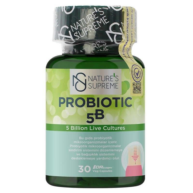 Nature's Supreme Probiotic 5B 30 Kapsül