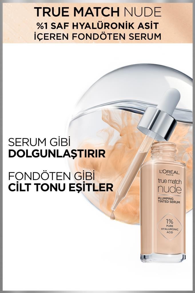 True Match Nude Fondöten Serum 0.5-2 Very Light