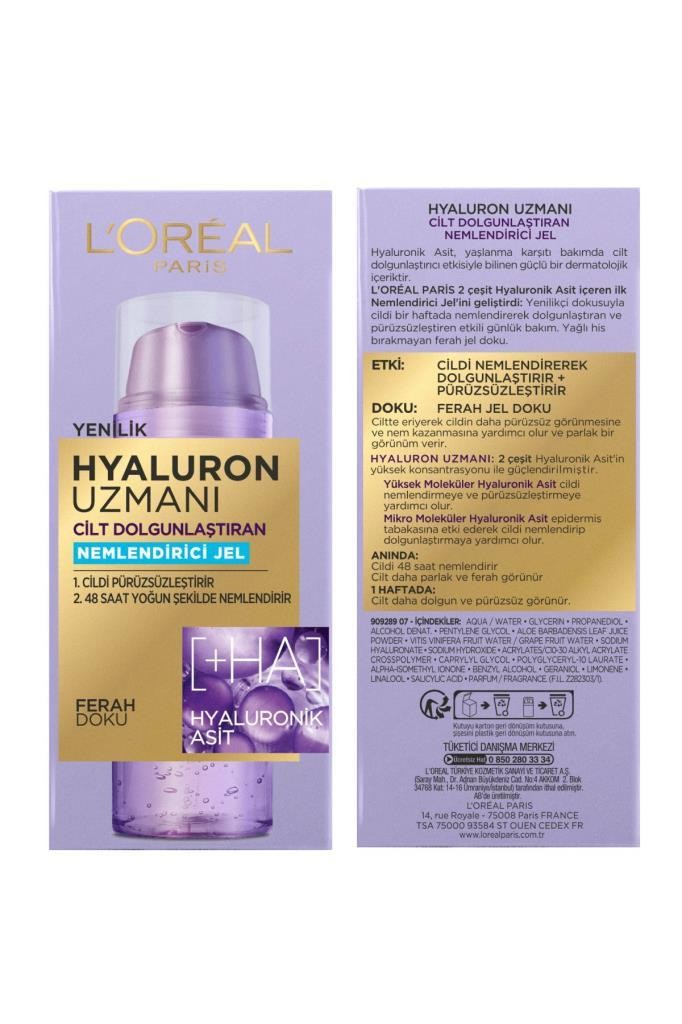 Hyaluron Uzmanı Nemlendirici Jel 50ml