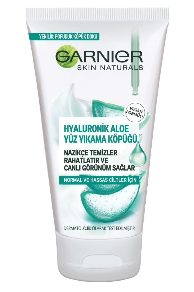 Garnier Hyaluronik Aloe Yüz Yıkama Köpüğü 150ML