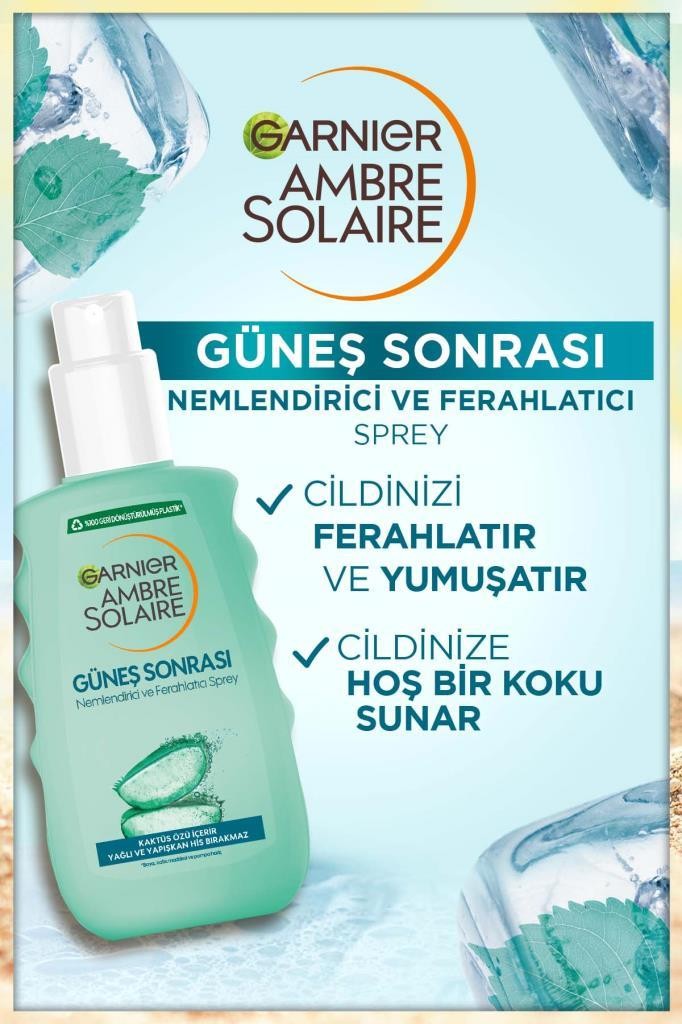 Garnier Ambre Solaire Güneş Sonrası Nemlendirici Ferahlatıcı Sprey 200ML