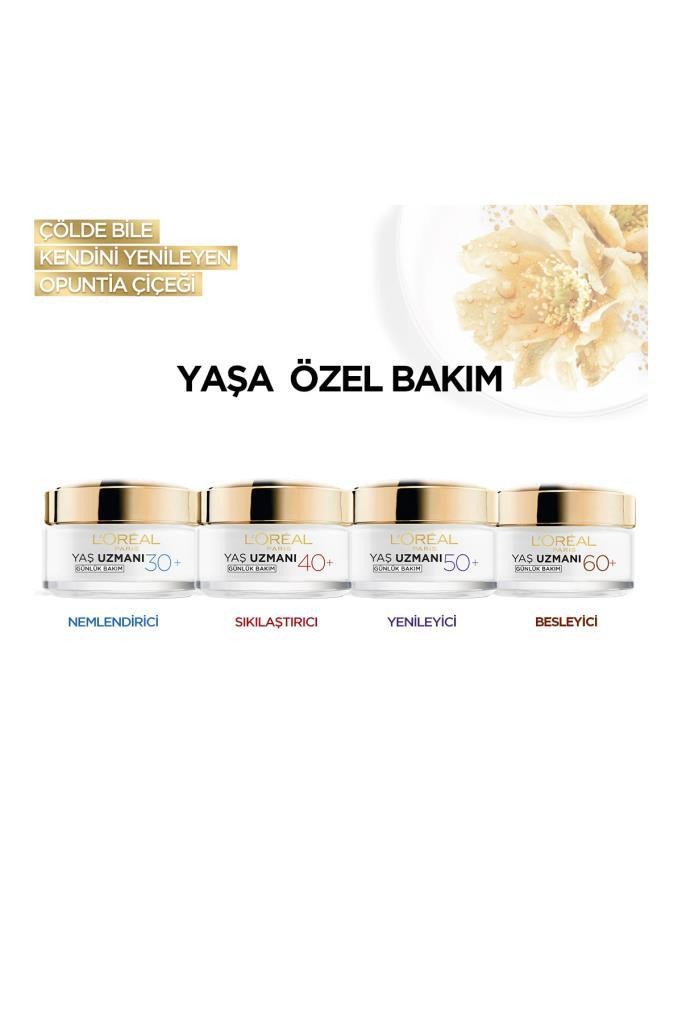 L'Oréal Paris Yaş Uzmanı 60+ Kırışıklık Karşıtı Besleyici Krem