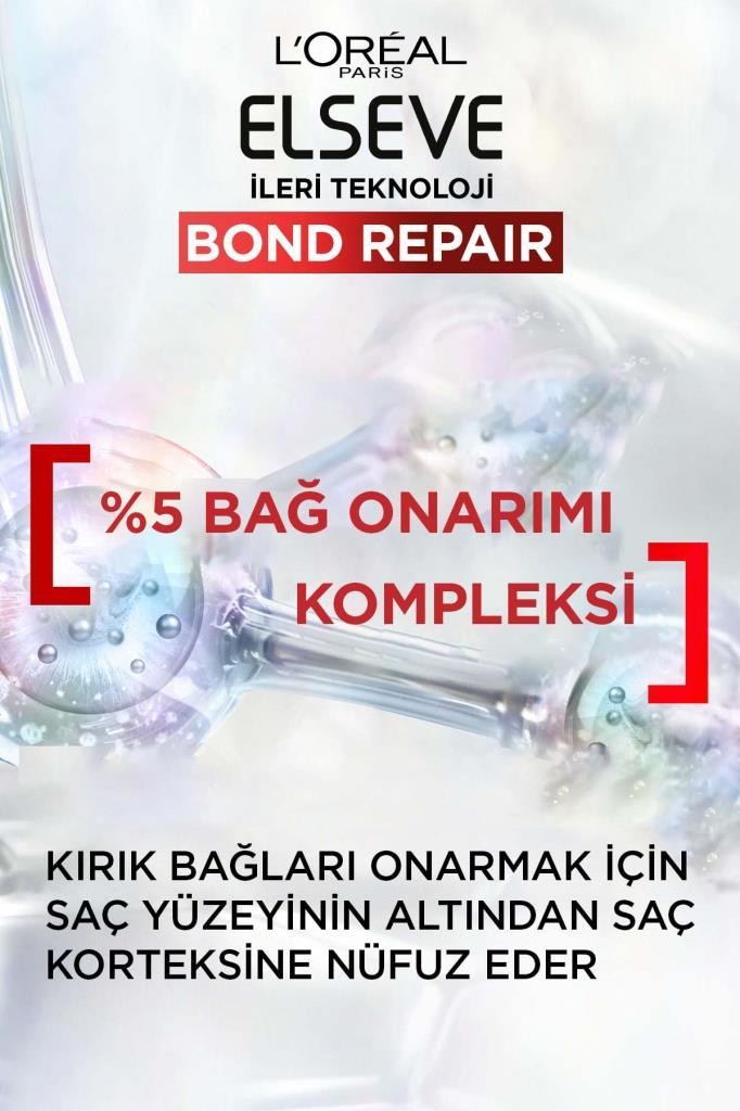 Bond Repair Tüm Yıpranmalar için Saç Bağlarını Güçlendirici Şampuan 200ML