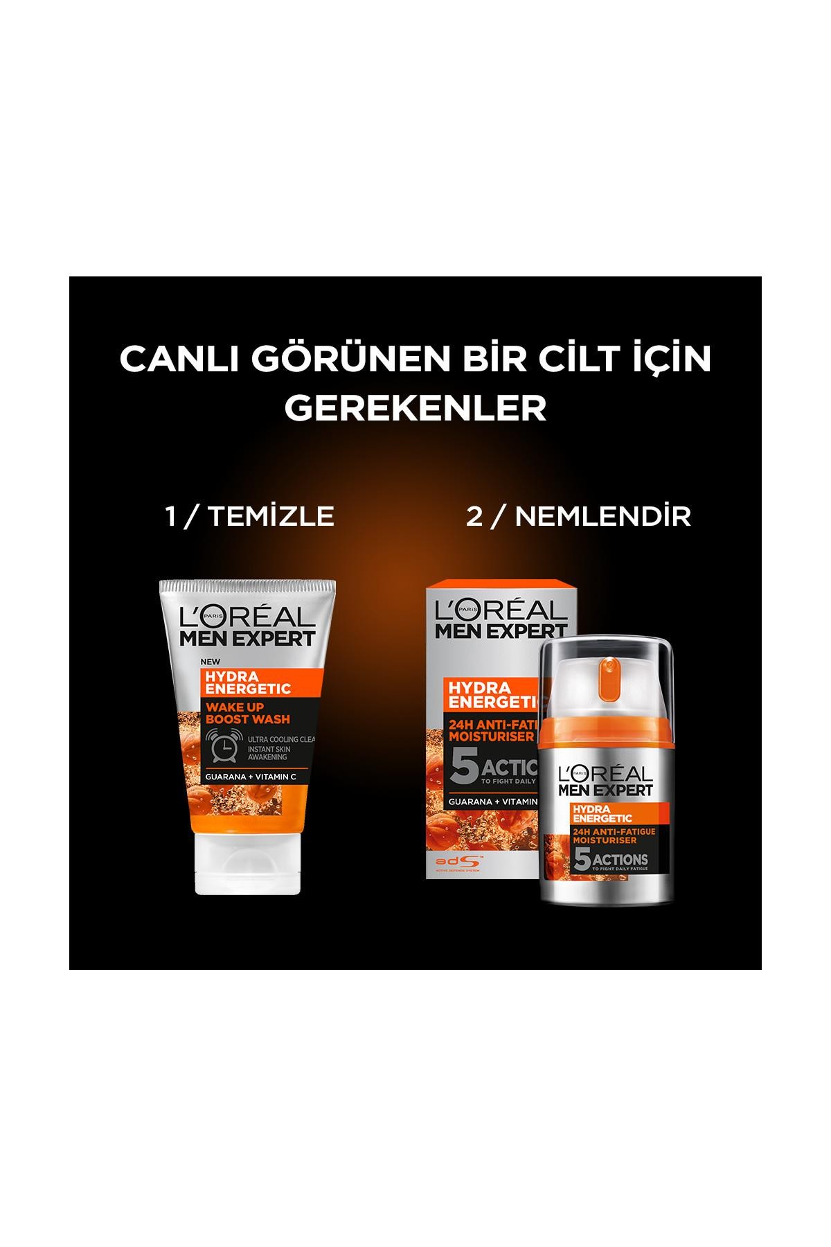 Hydra Energetic Yorgunluk Karşıtı Nemlendirici Jel Yüz Kremi 50ml