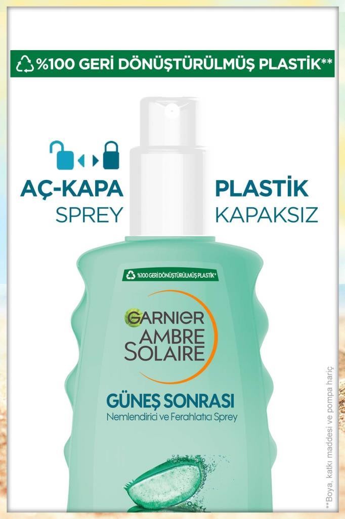 Garnier Ambre Solaire Güneş Sonrası Nemlendirici Ferahlatıcı Sprey 200ML