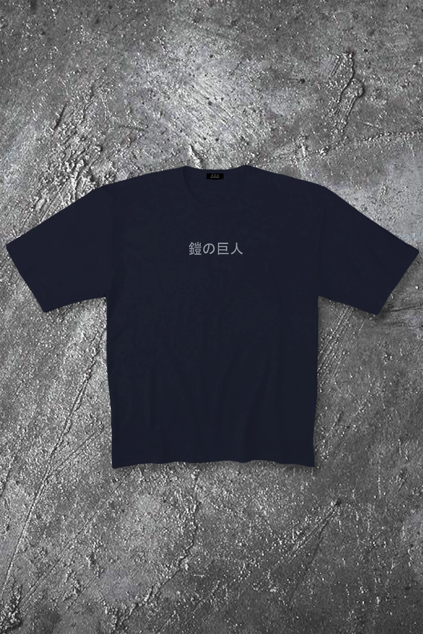 808 Atack on Titan Baskılı Oversize Tişört