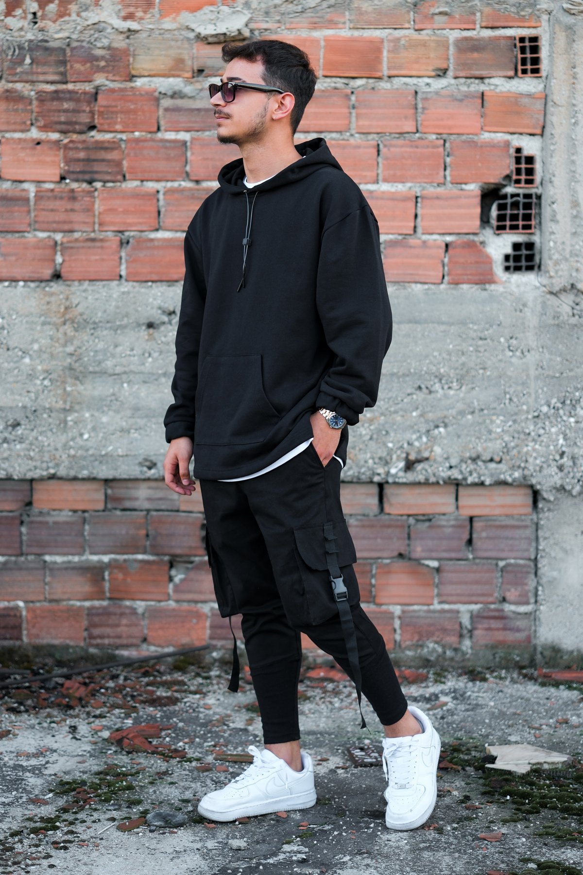 808 Basic Oversize Hoodie