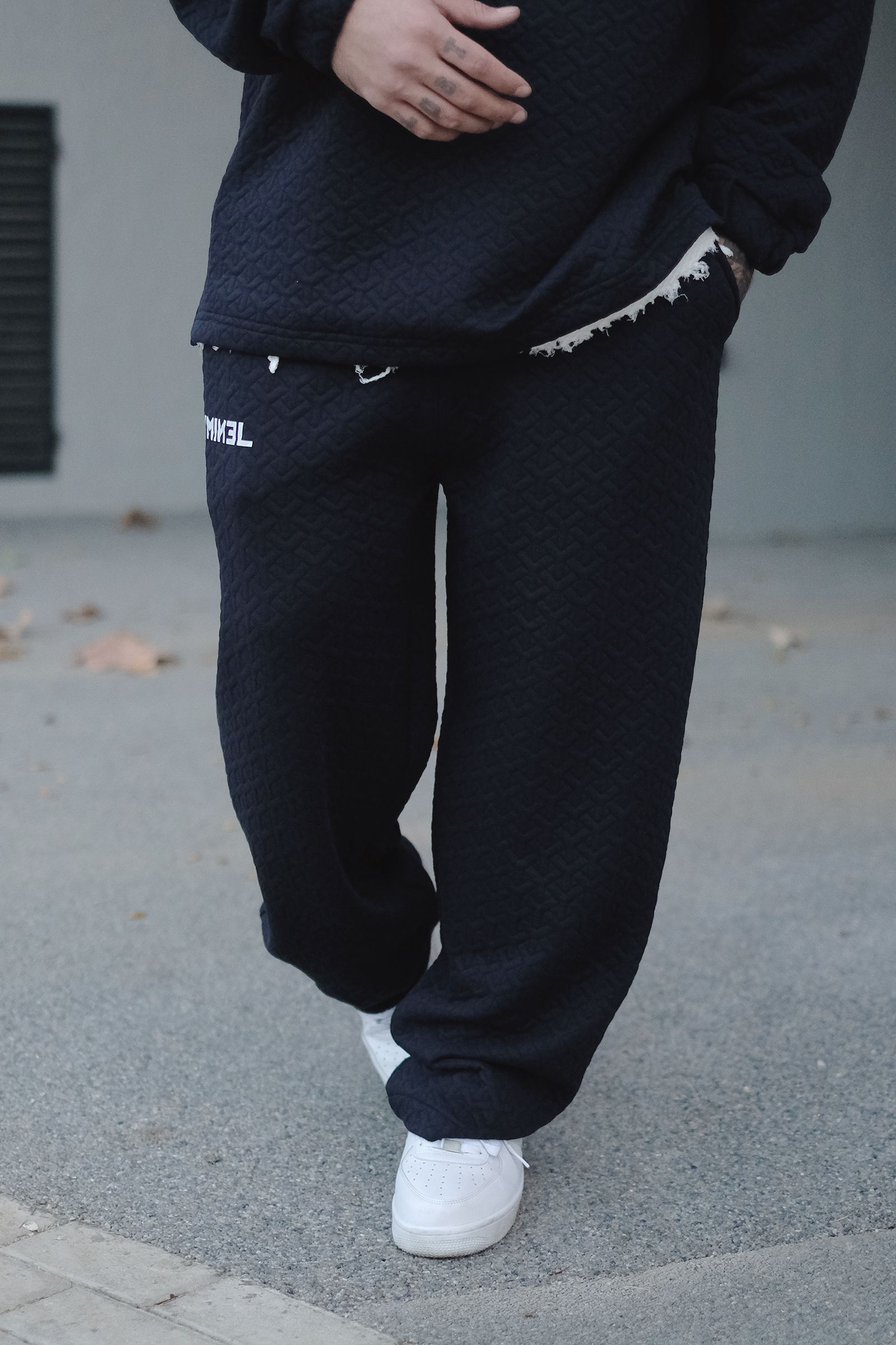 808 Kriminel Baskılı Özel Tasarım Oversize Jogger