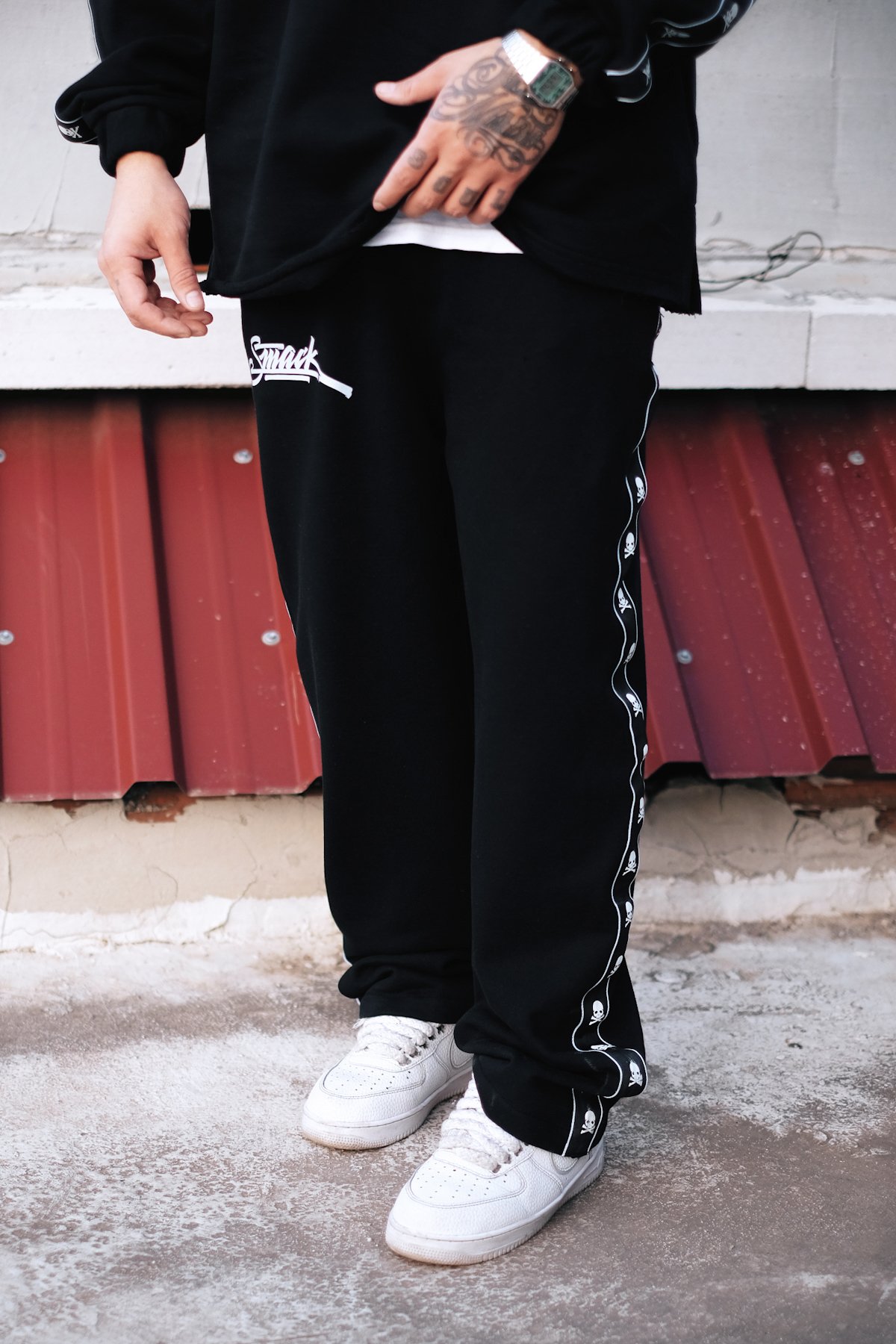 808 Smack Şerit Detay Oversize Baggy Jogger