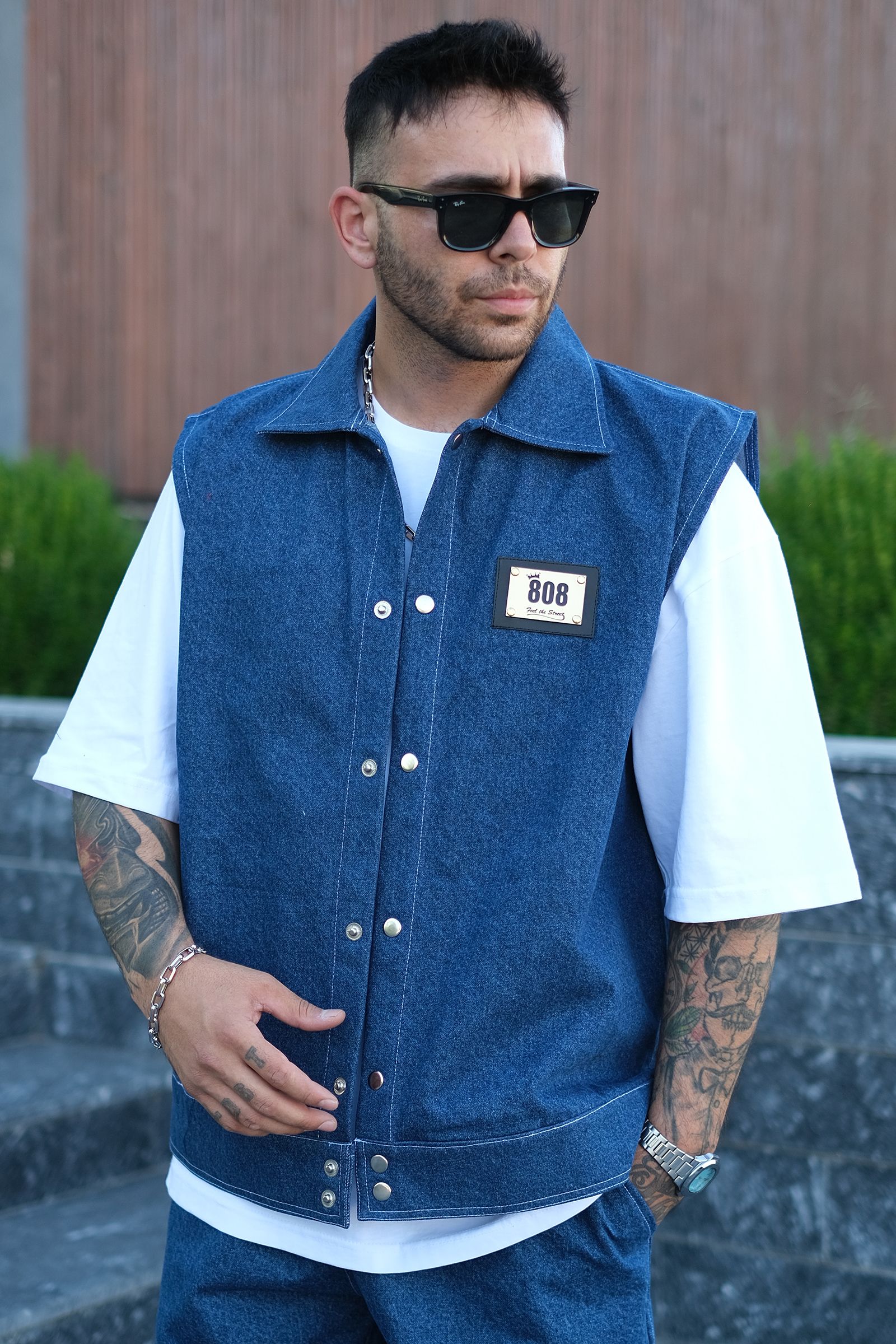 808 Oversize Basic Tok Kot Yelek