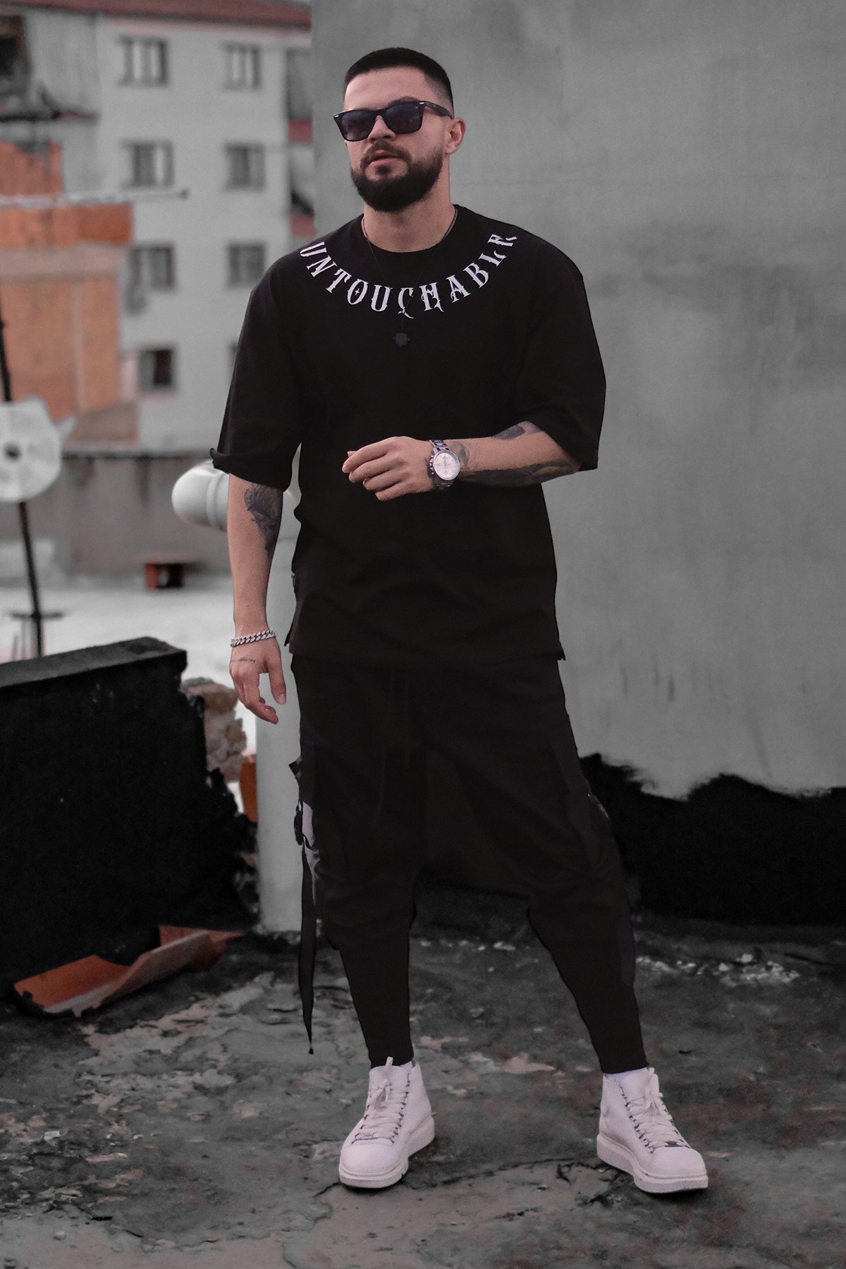808 Untouchable Oversize Tişört
