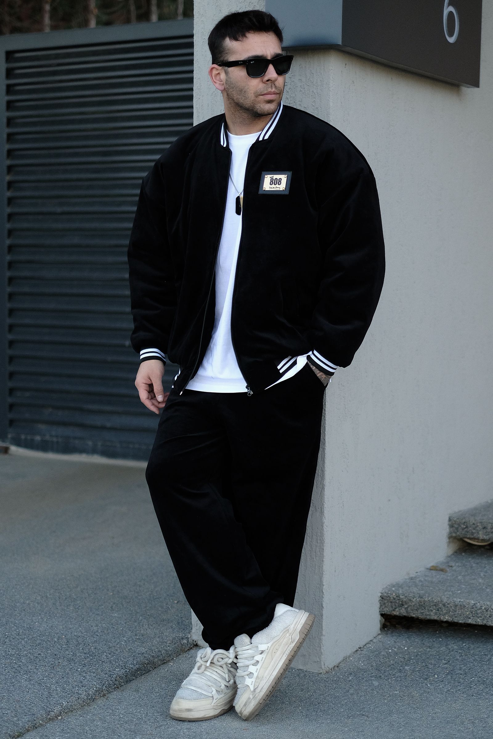 808 Basic Kadife Baggy Jogger