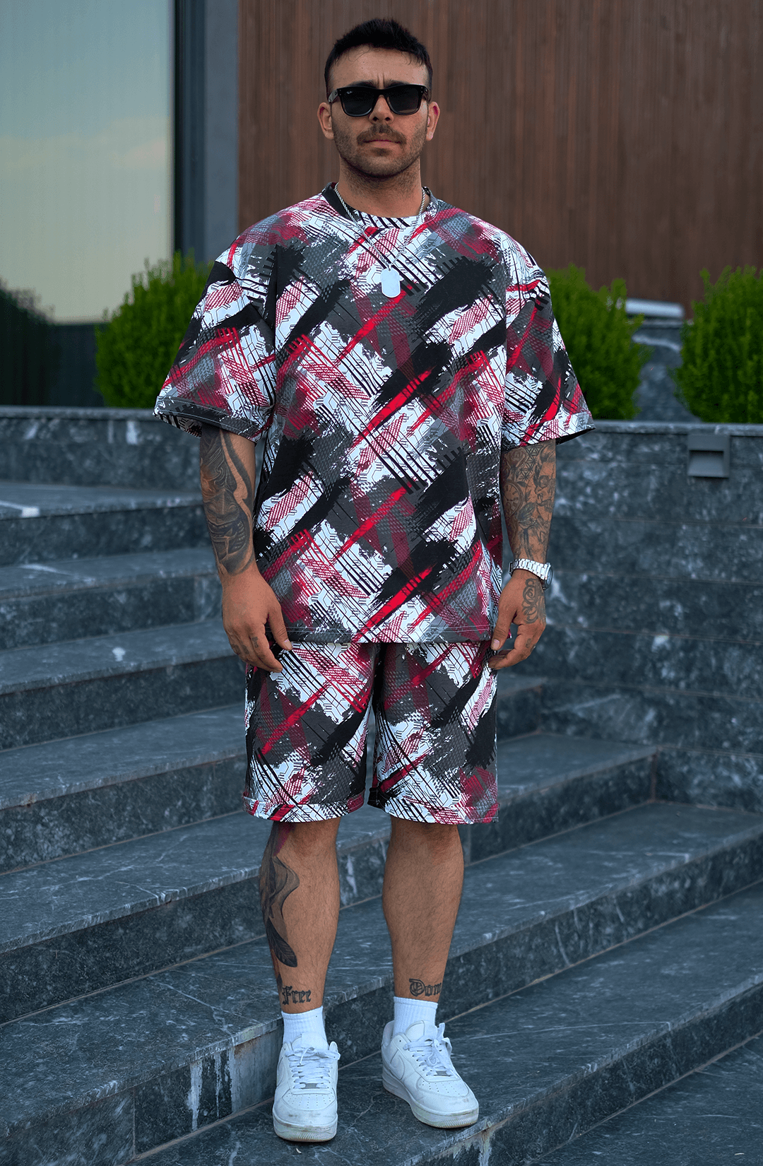 808 NextGen Desen Tok Oversize Tişört