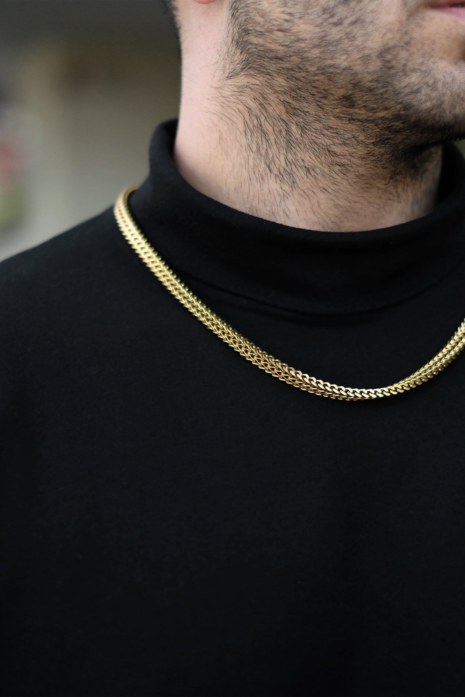 808 Balıkcı Yaka Tok Oversize Tişört