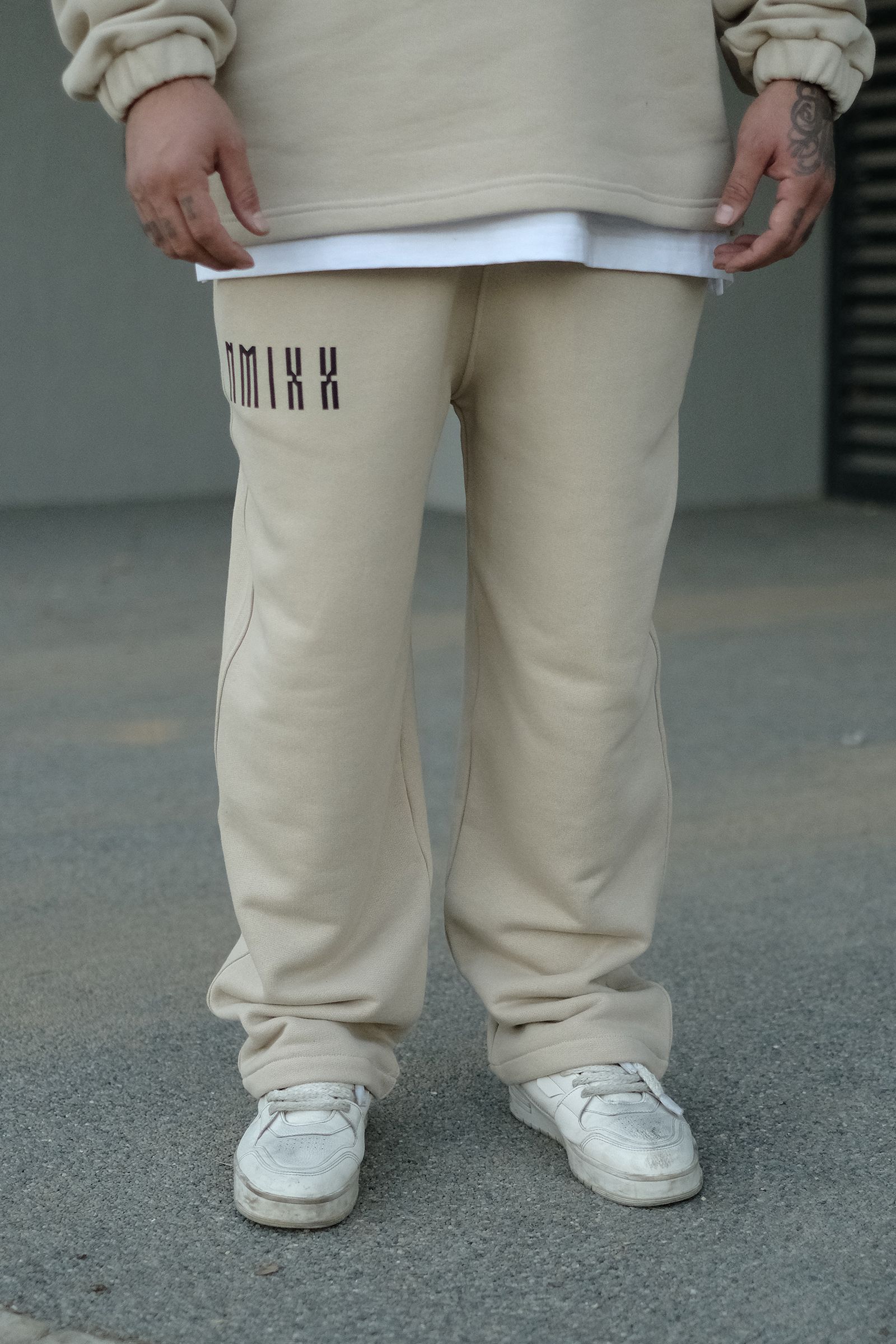 808 NMXX Baskılı Oversize Jogger