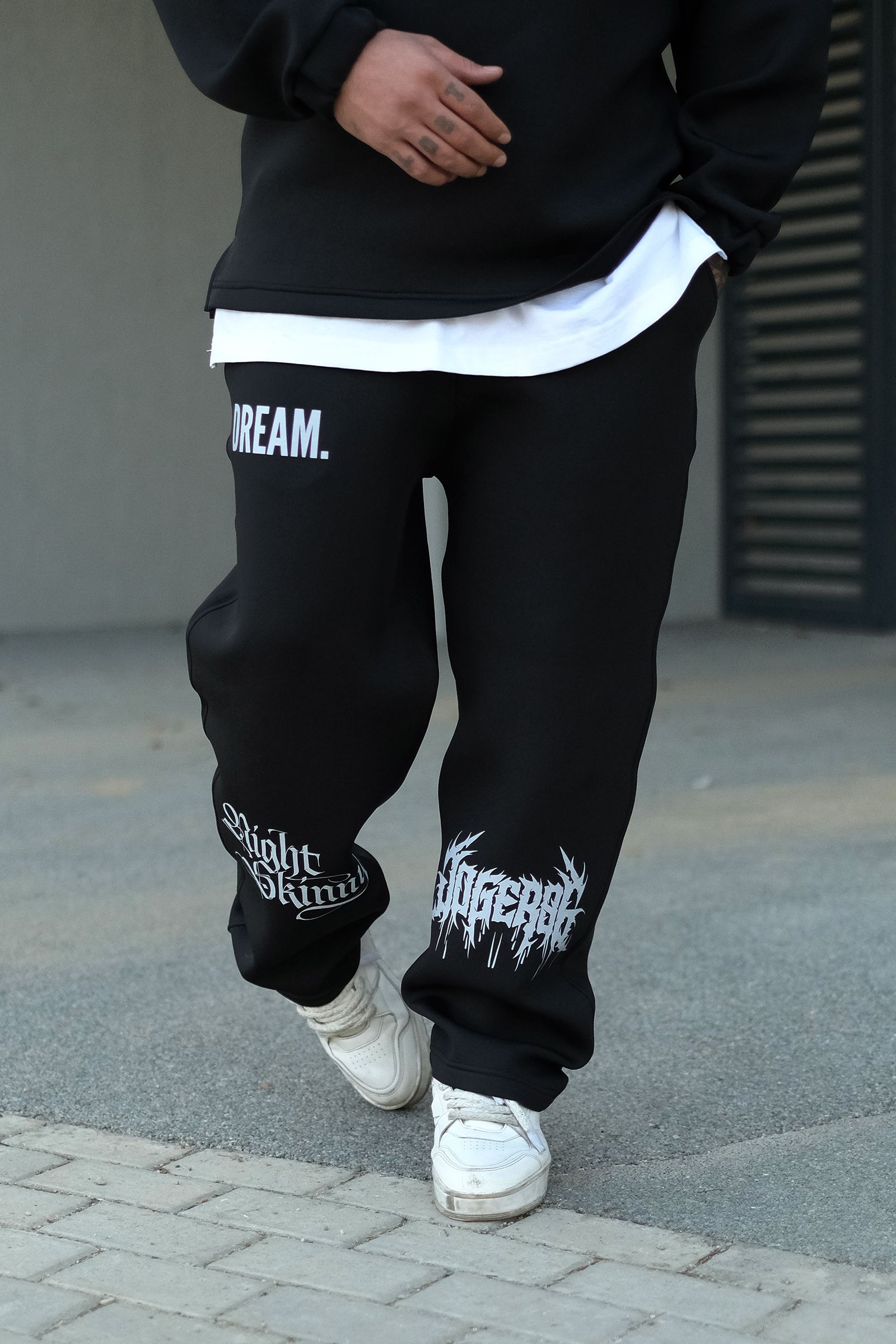 808 Dream Baskılı Özel Tasarım Oversize Jogger