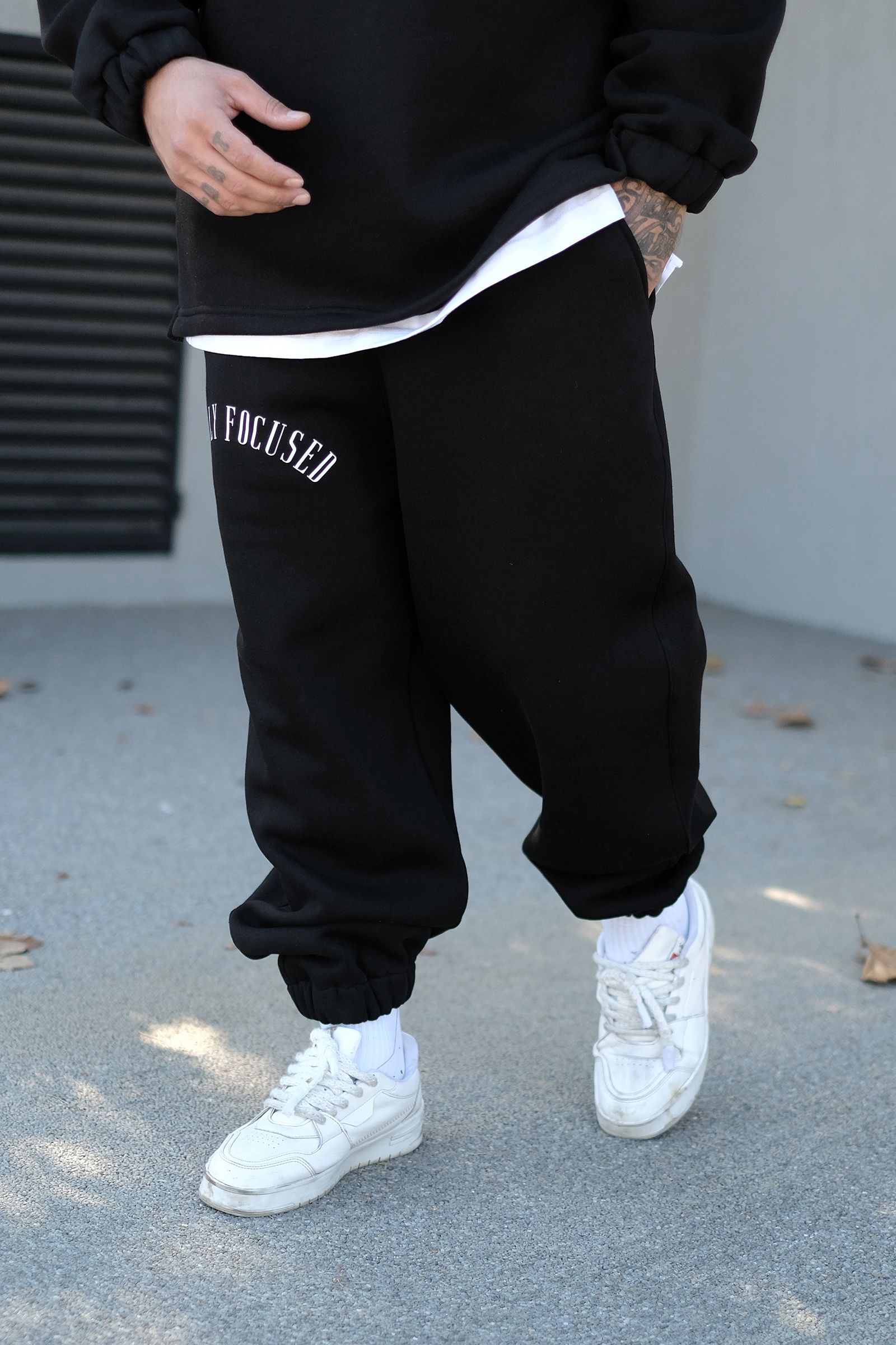 808 Totaly Focused Baskılı Oversize Jogger