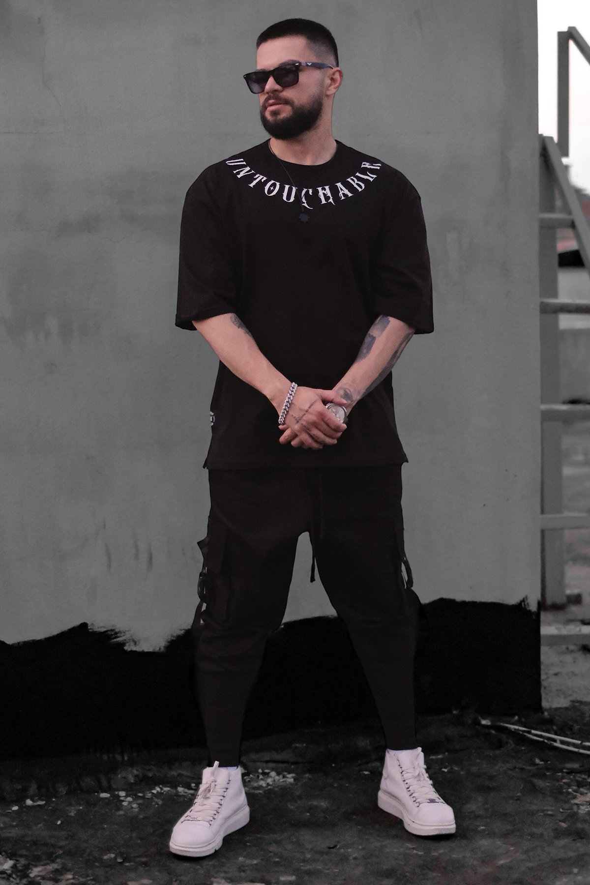 808 Untouchable Oversize Tişört