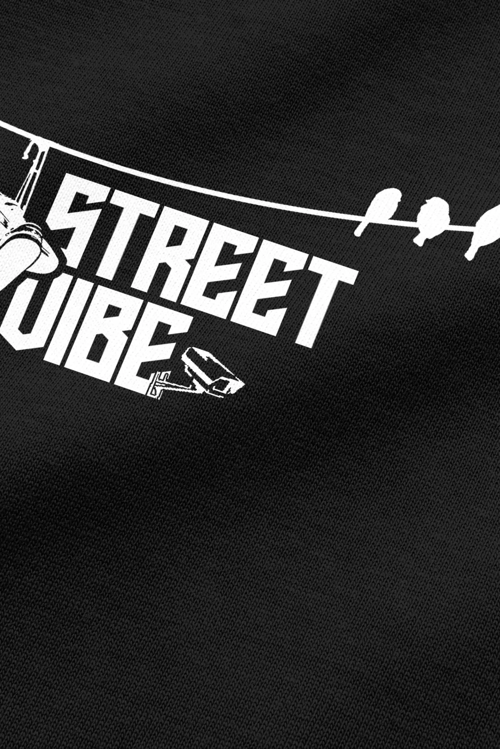 808 " Street Vibe " Baskılı Oversize Tişört