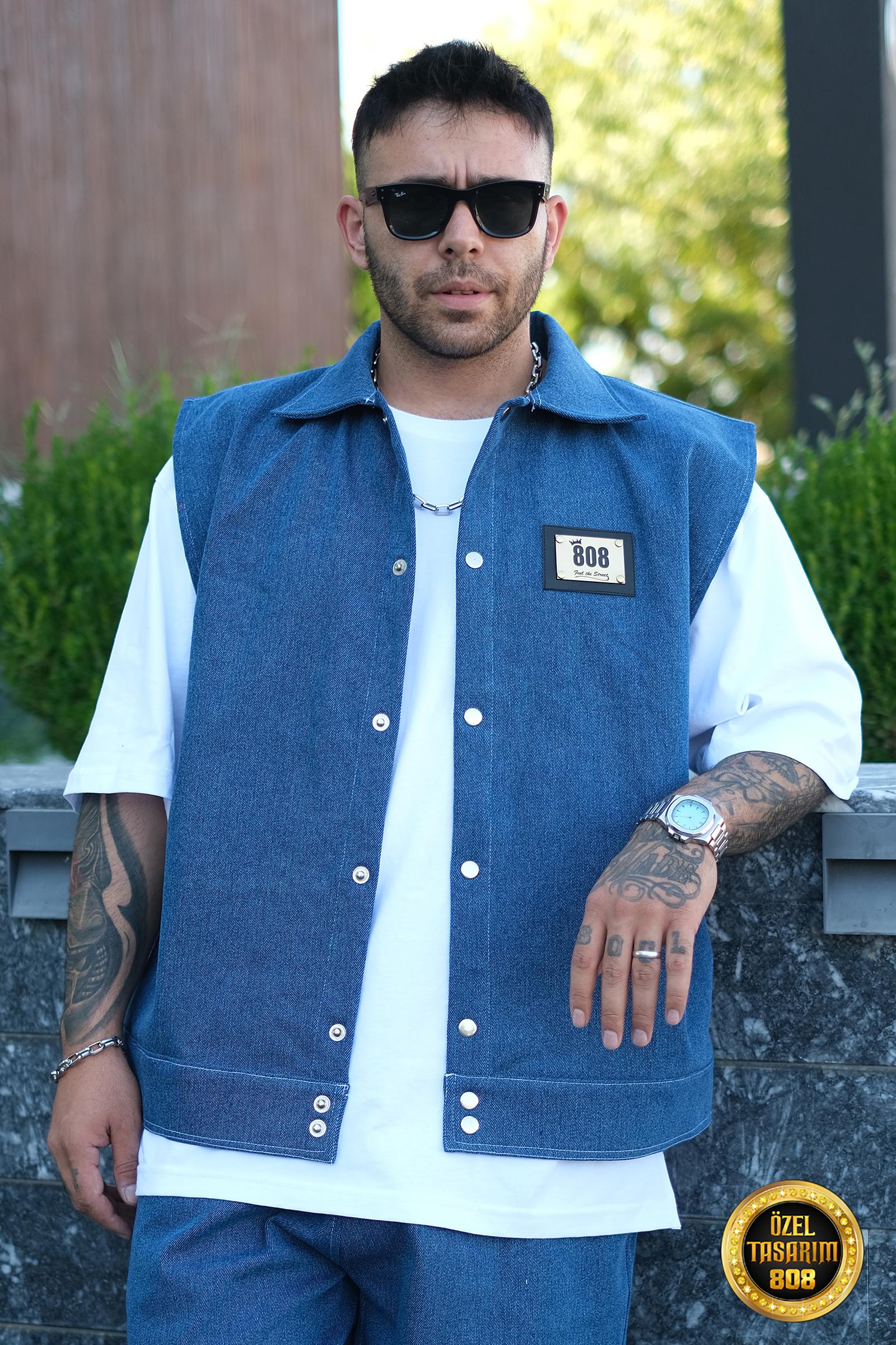 808 Oversize Basic Tok Kot Yelek