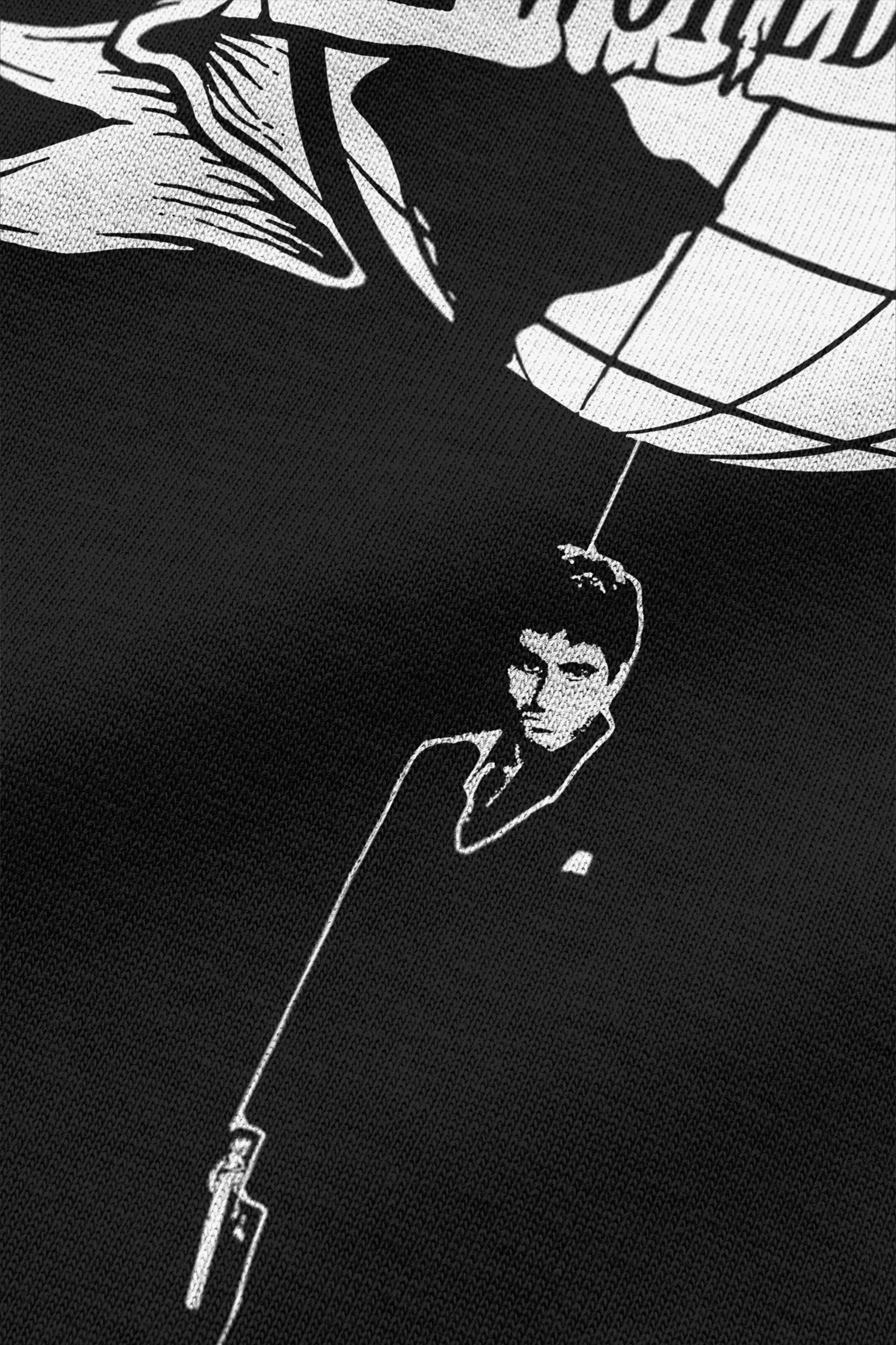 808 Scarface "The World is yours" Baskılı Oversize Tişört