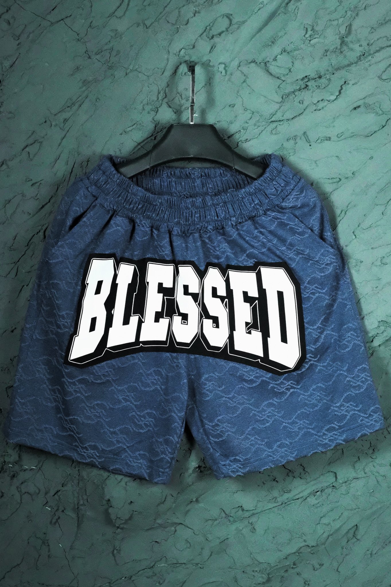 808 Jakarlı Blessed Patch Şort