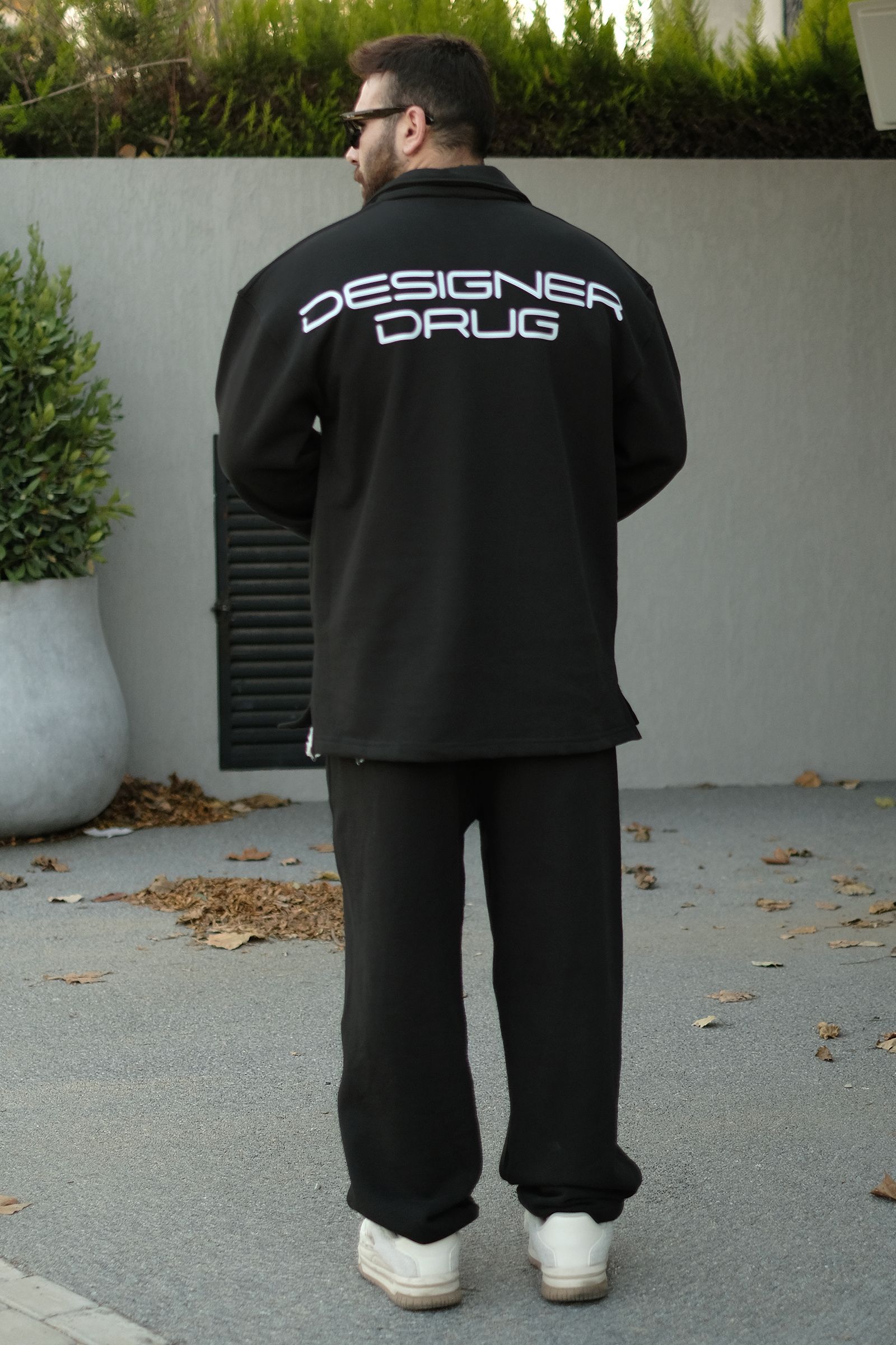 808 Designer Baskılı Özel Tasarım Oversize Yakalı Sweatshirt