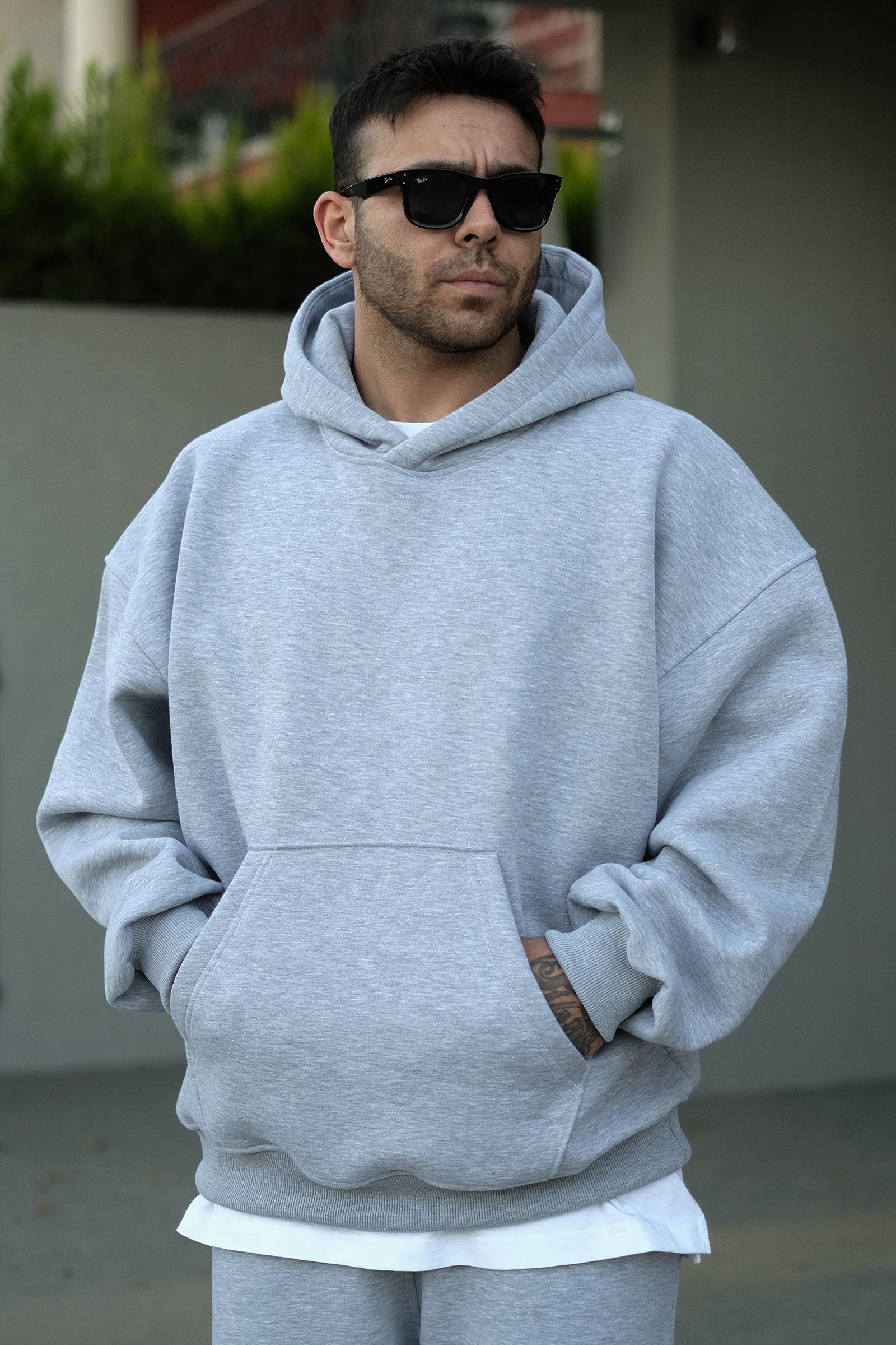 808 Basic Özel Tasarım Extra Oversize Hoodie