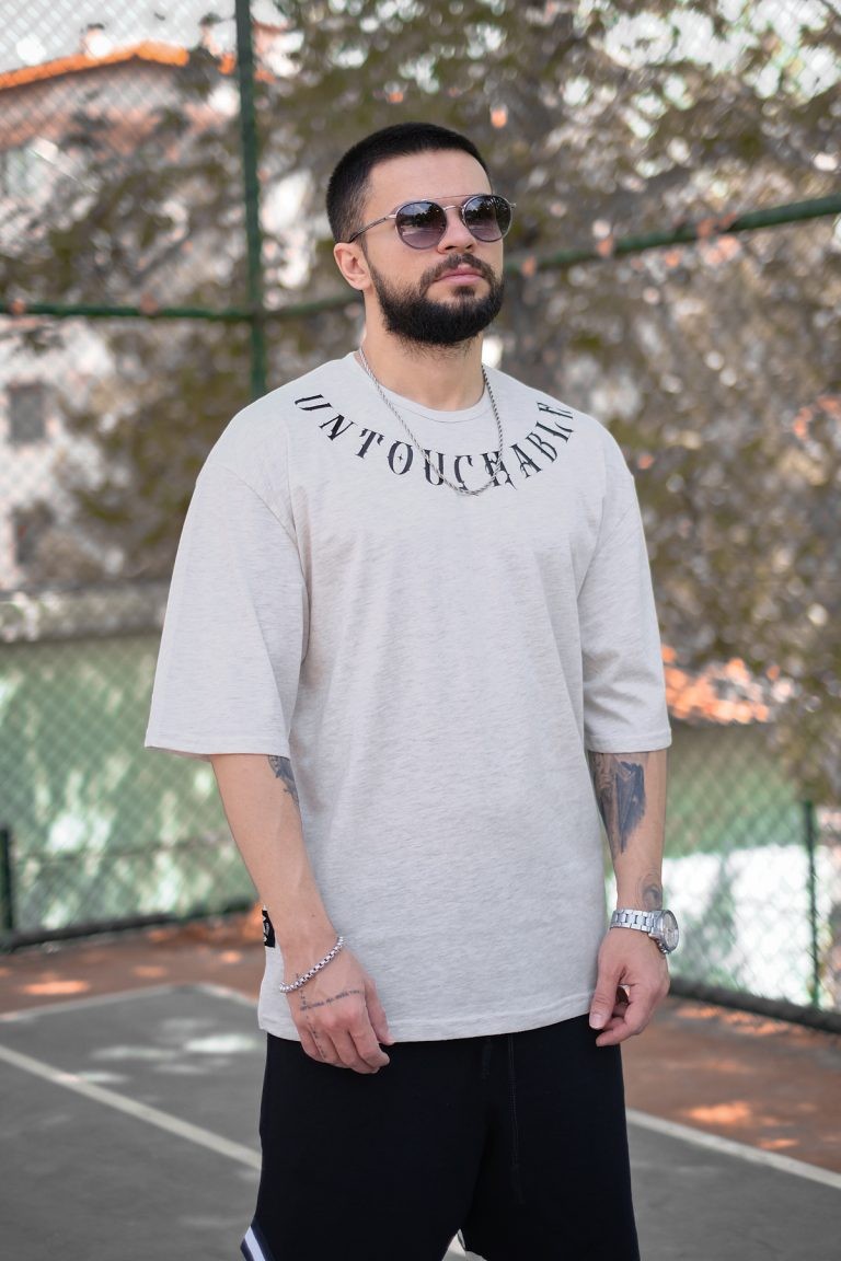 808 Oversize “Untouchable” Tişört