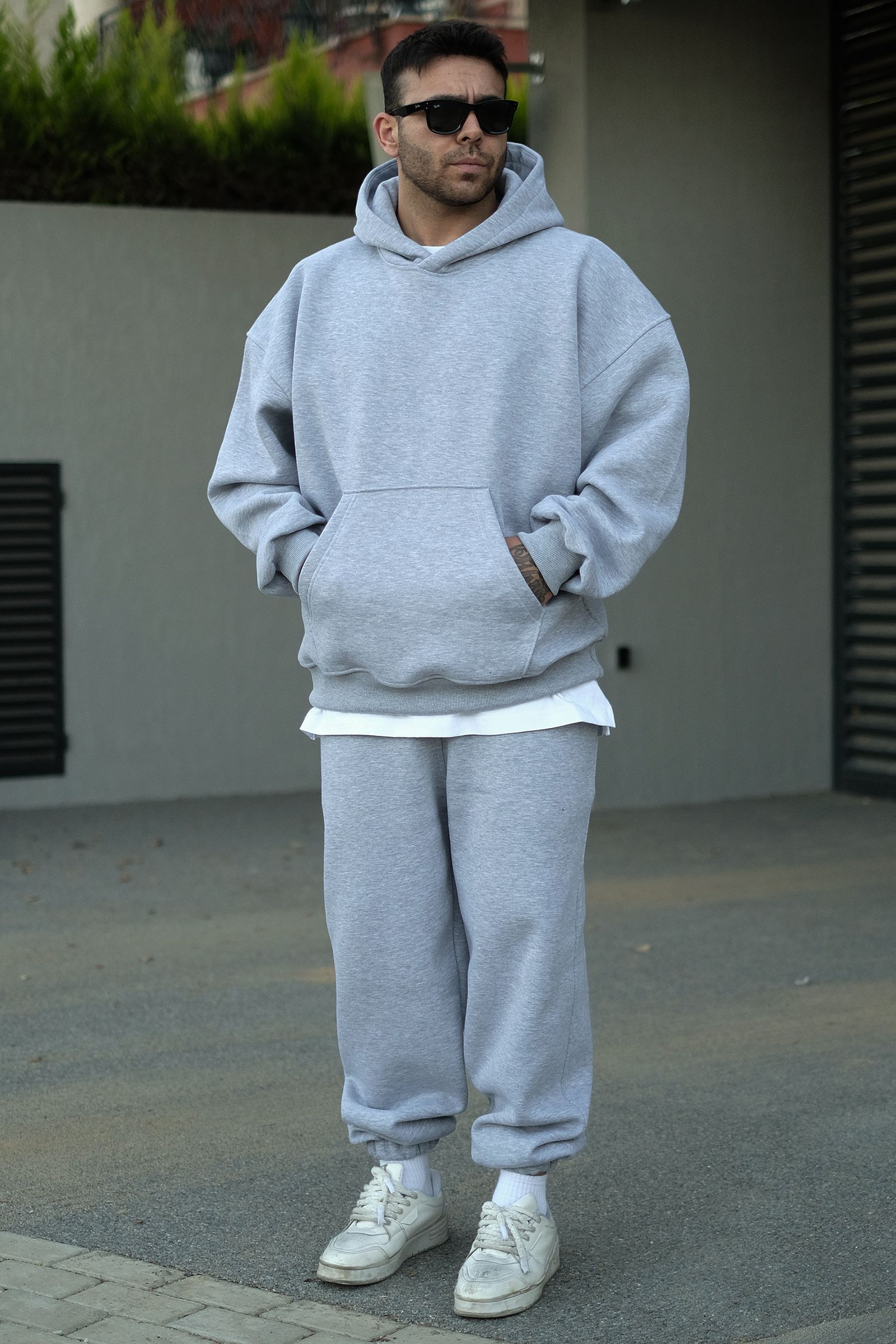 808 Basic Özel Tasarım Extra Oversize Hoodie