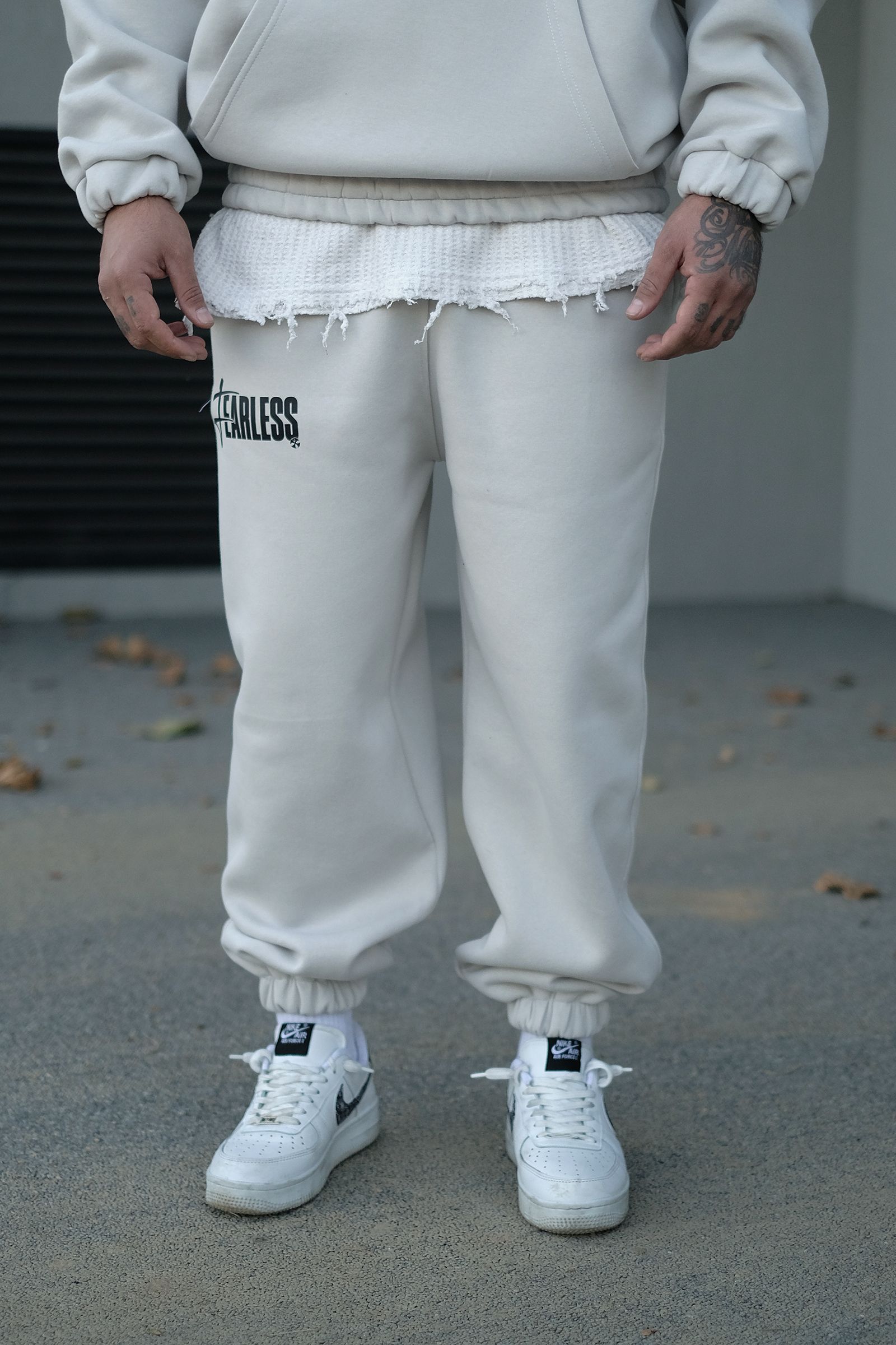 808 Fearless Baskılı Oversize Özel Tasarım Jogger