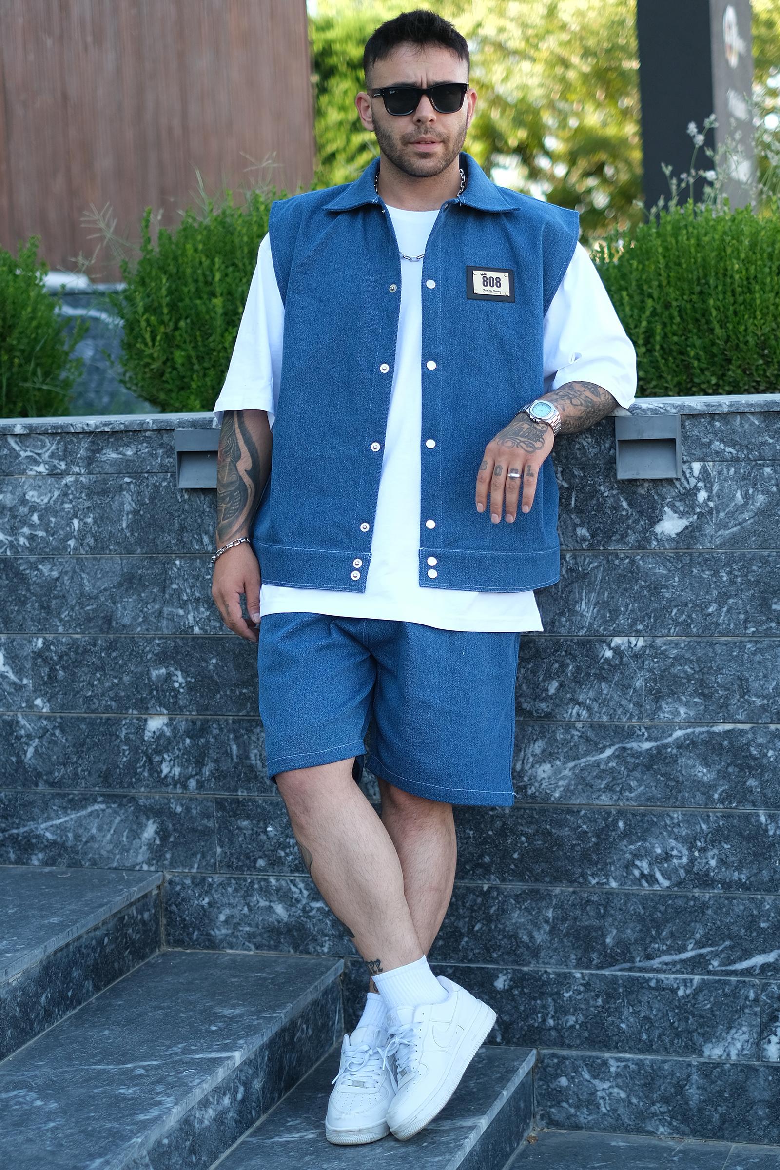 808 Oversize Basic Tok Kot Yelek