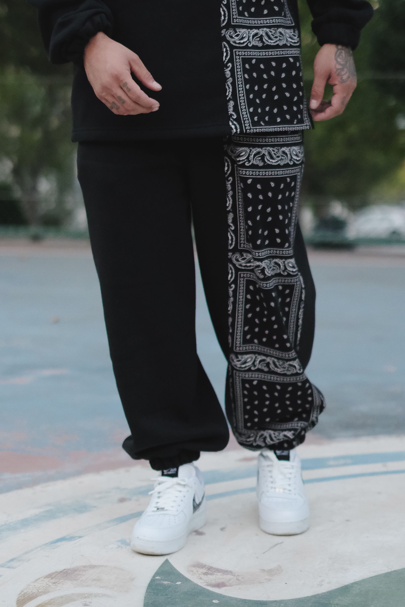 808 Bandana Kontrast Oversize Jogger