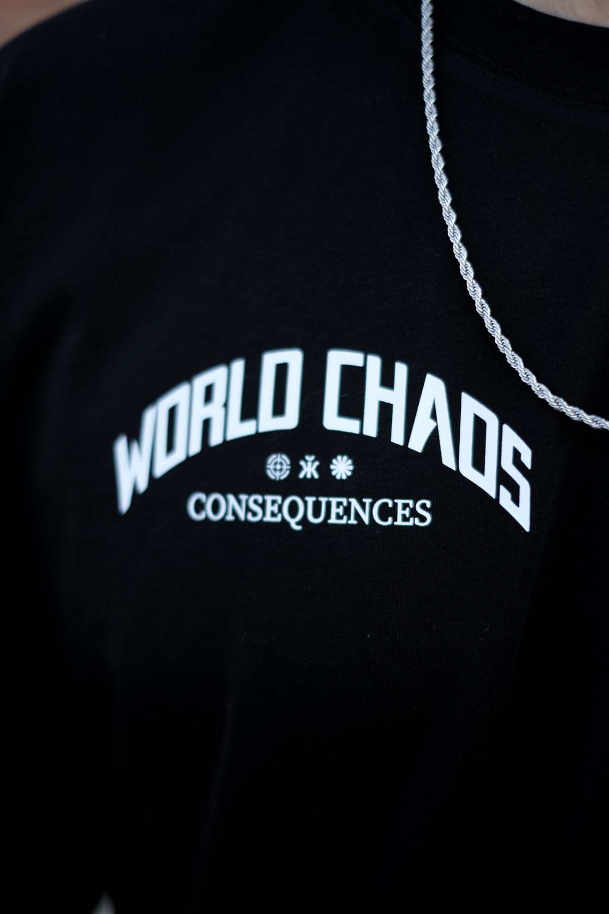 808 World Chaos Oversize Tişört