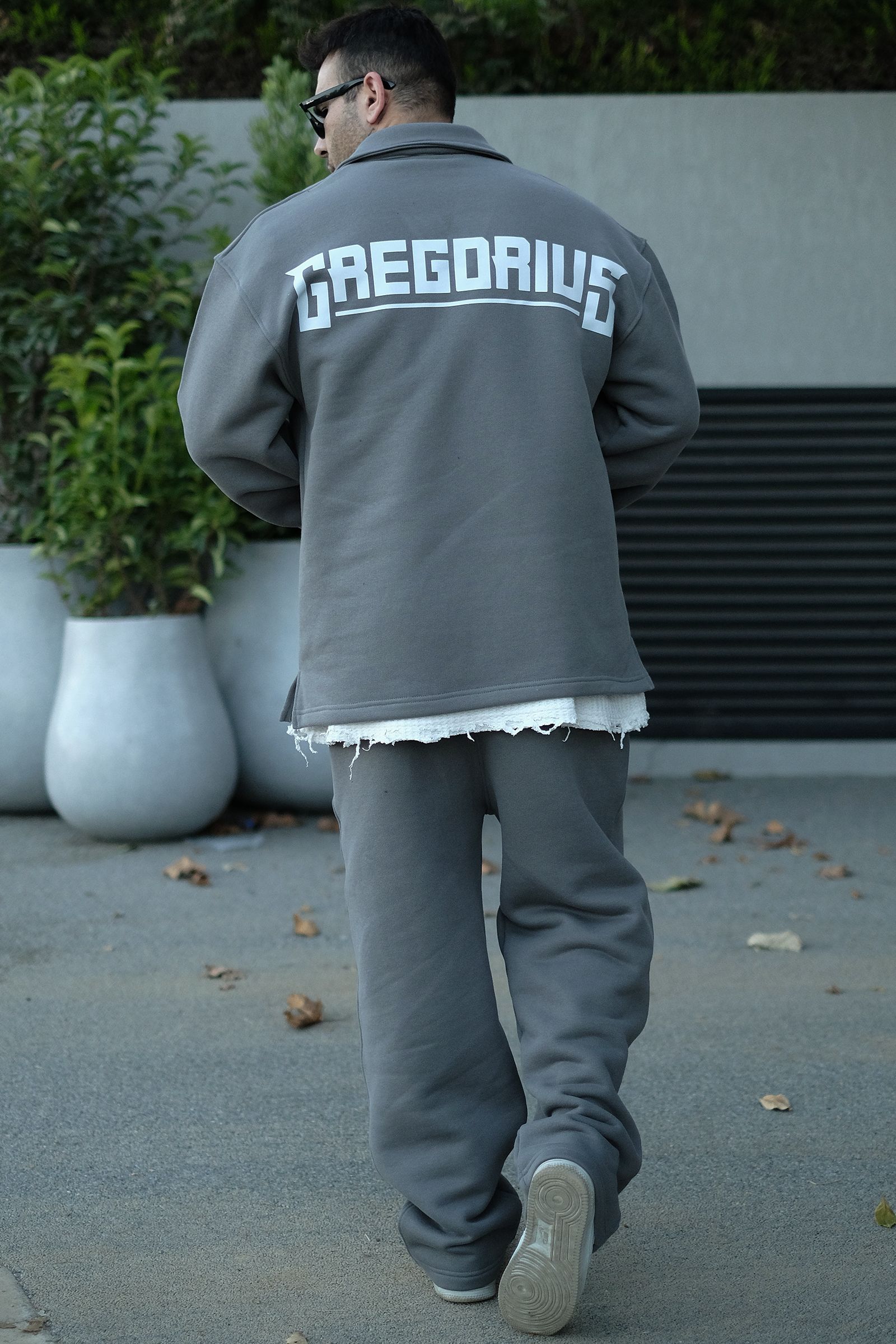 808 Gregorius Baskılı Oversize Jogger