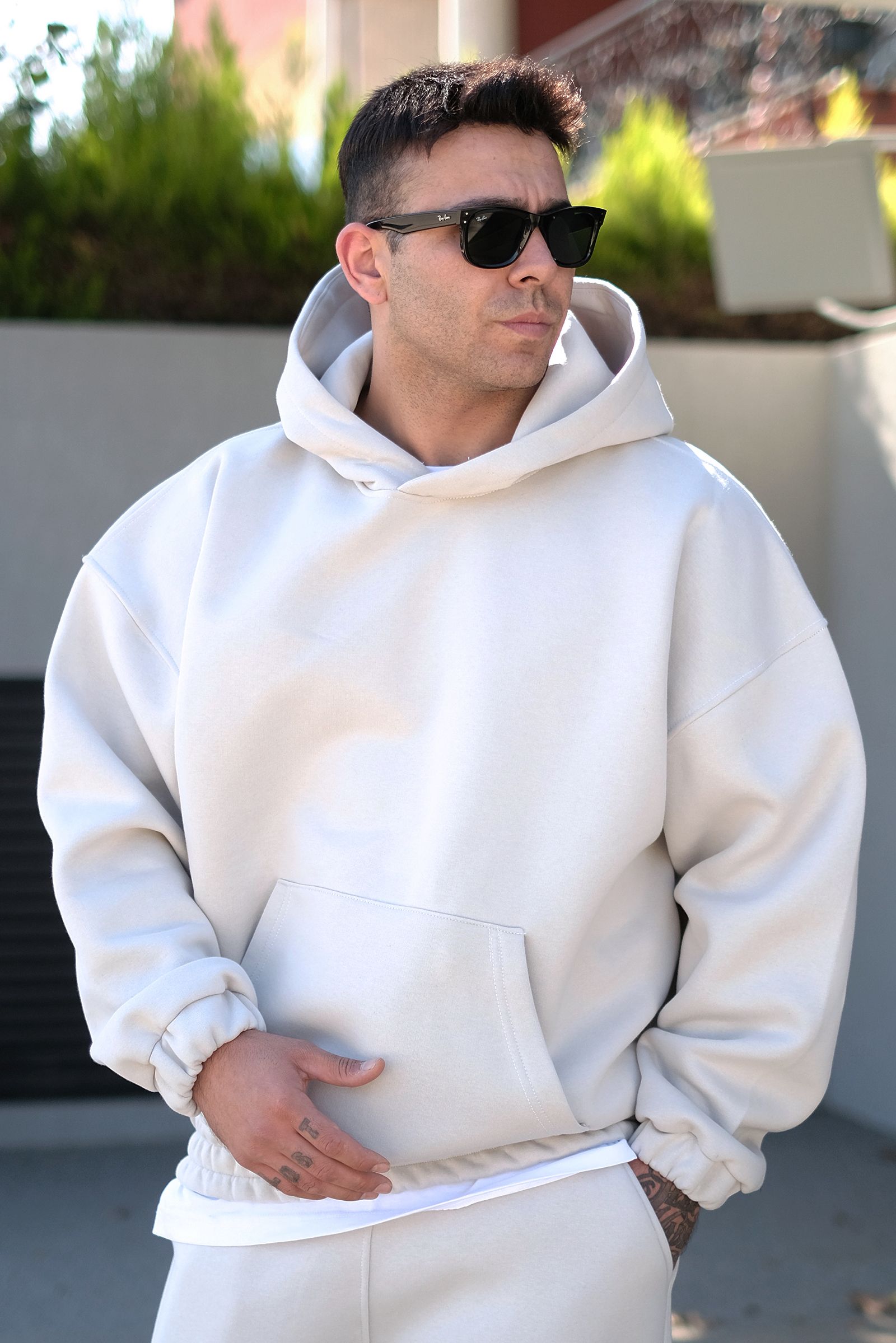 808 Basic Özel Tasarım Extra Oversize Hoodie