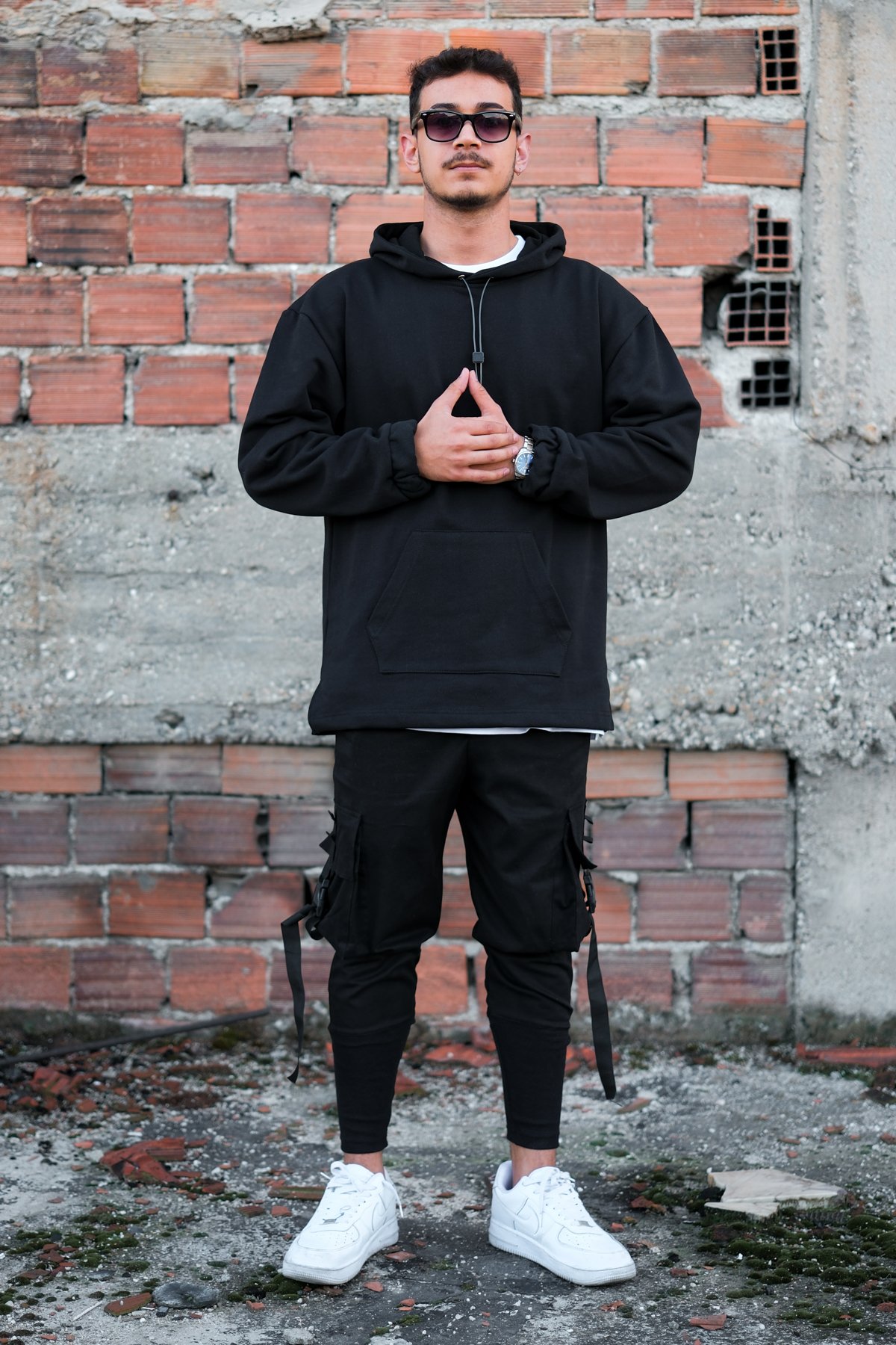 808 Basic Oversize Hoodie