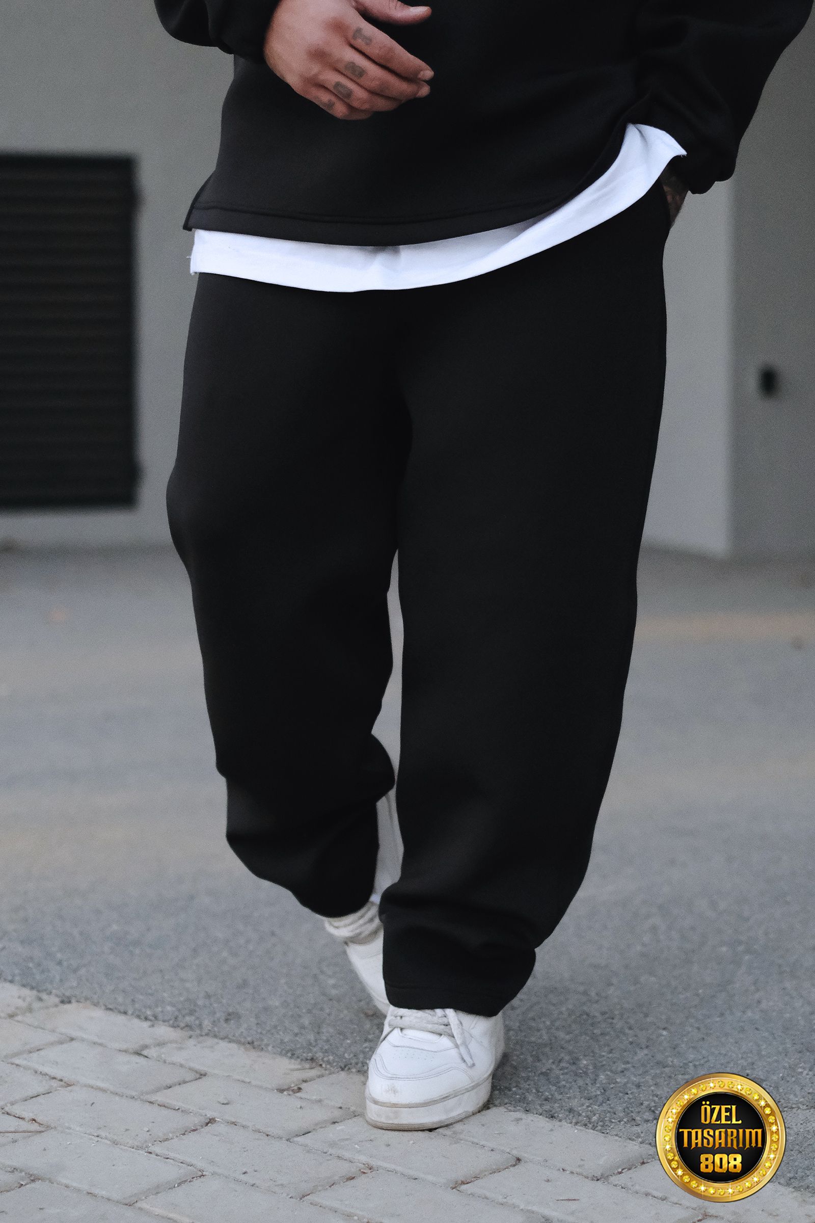 808 Basic Puf Scuba Oversize Jogger