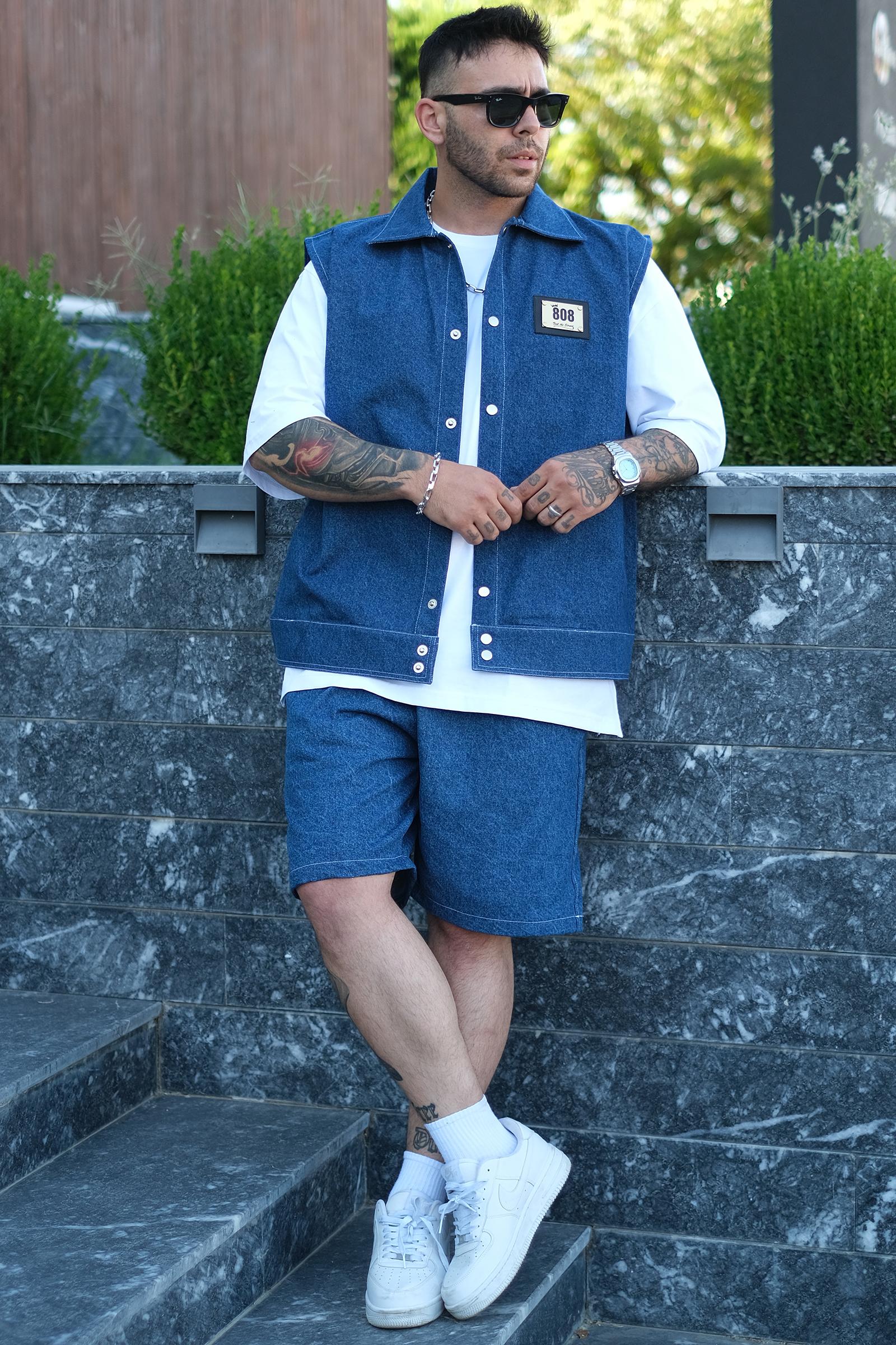 808 Oversize Basic Tok Kot Yelek
