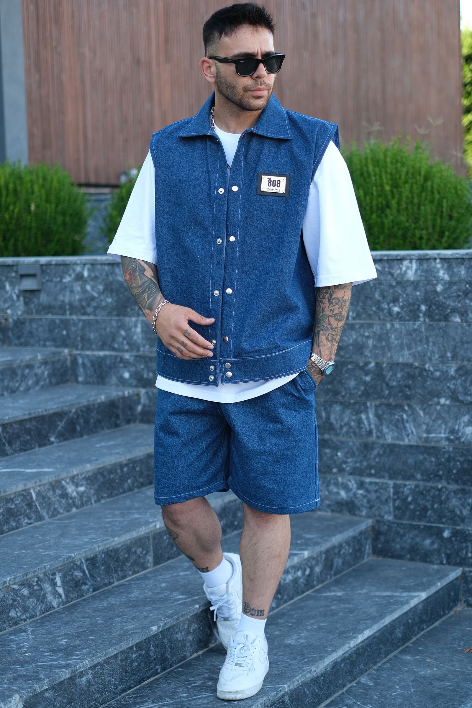 808 Oversize Basic Tok Kot Yelek