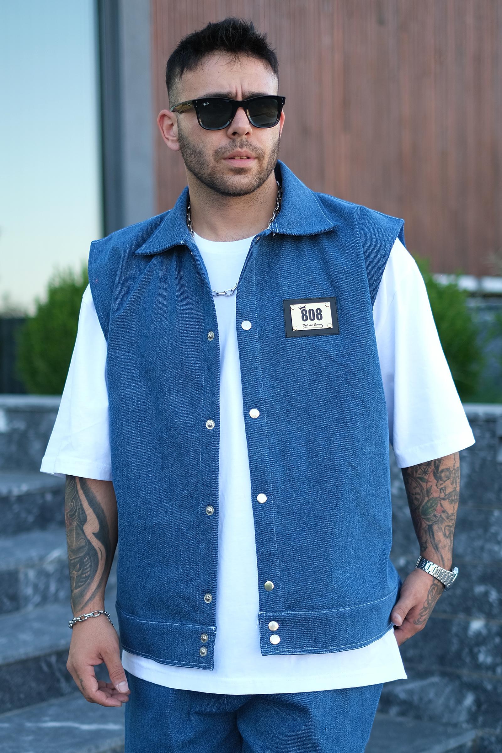 808 Oversize Basic Tok Kot Yelek