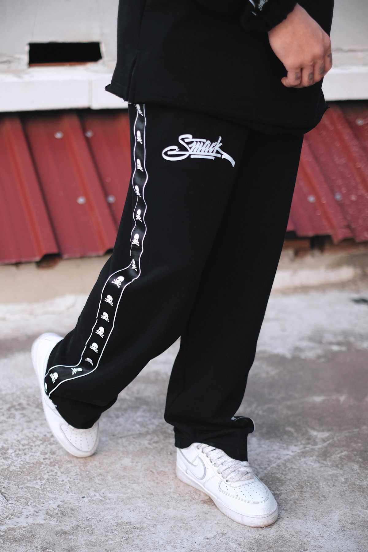 808 Smack Şerit Detay Oversize Baggy Jogger